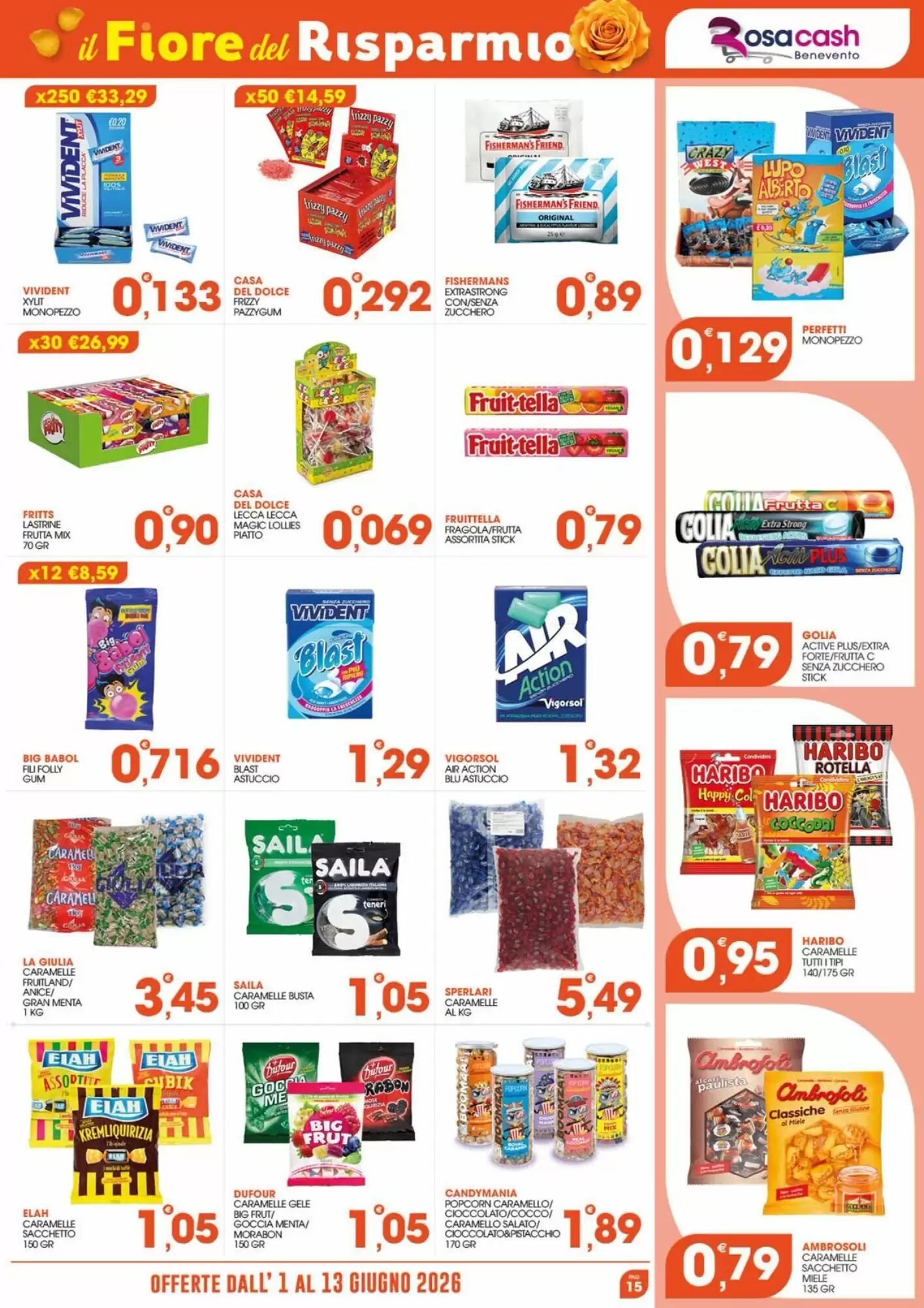 Volantino promozionale Rosa Cash  valide dal 01/06/2026 - Pagina 15.