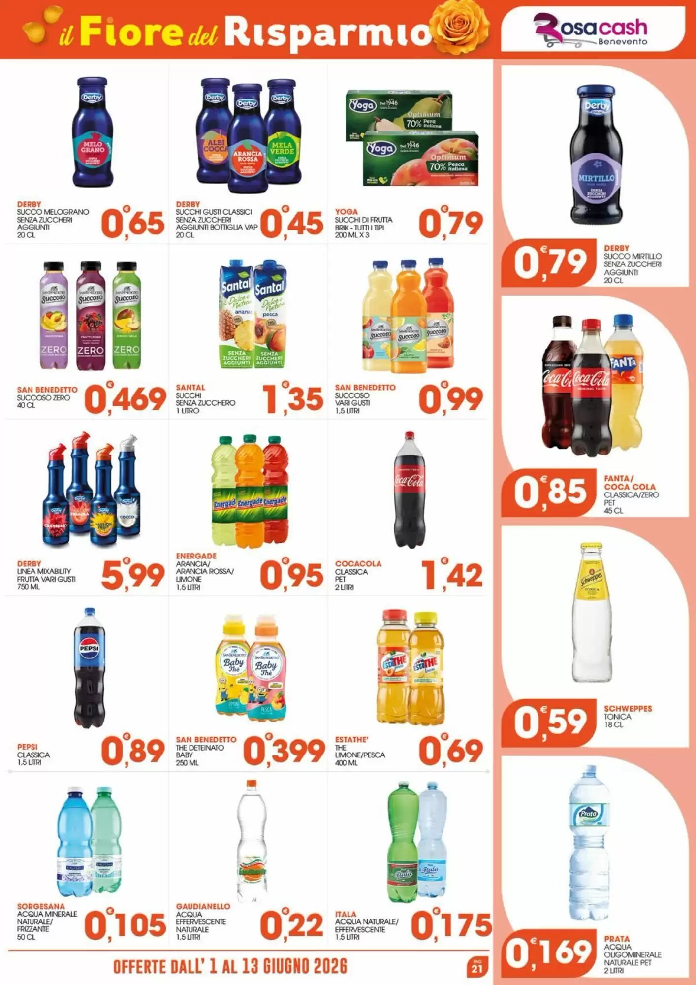 Volantino promozionale Rosa Cash  valide dal 01/06/2026 - Pagina 21.