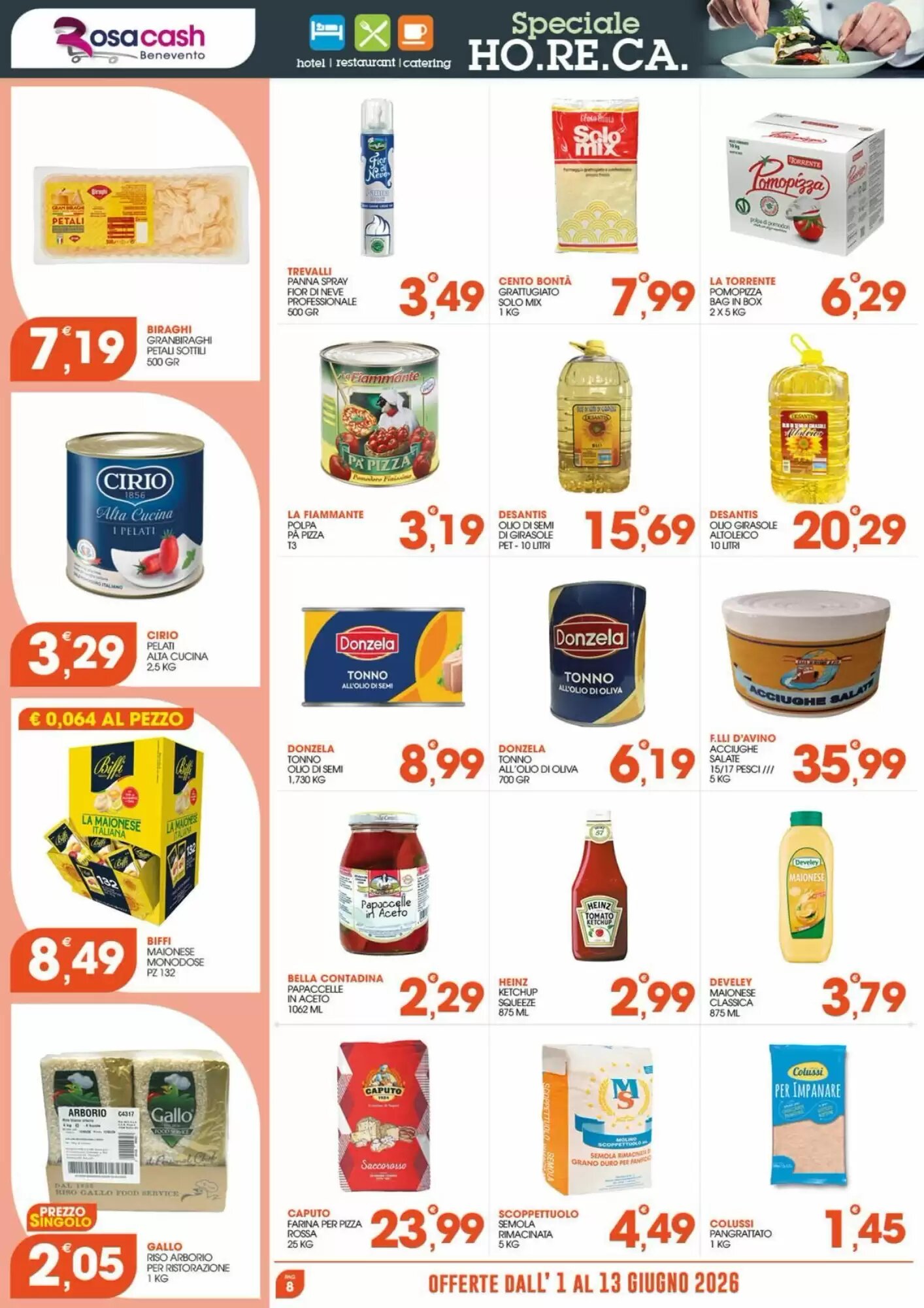 Volantino promozionale Rosa Cash  valide dal 01/06/2026 - Pagina 8.