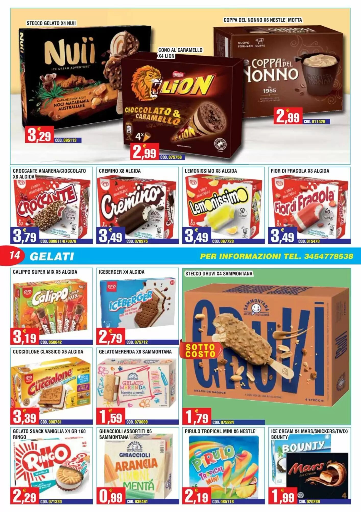 Volantino promozionale Immenso Cash  valide dal 01/06/2026 - Pagina 14.