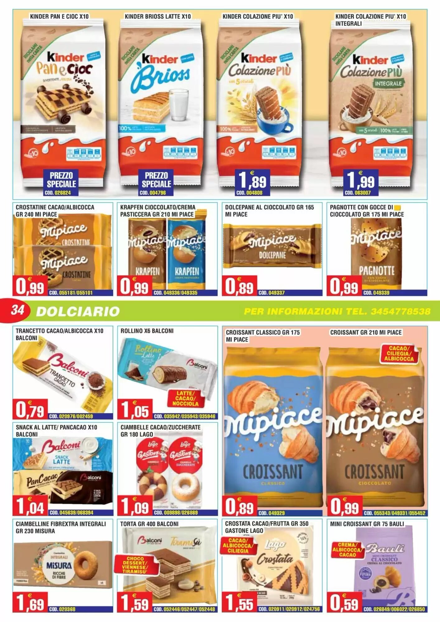 Volantino promozionale Immenso Cash  valide dal 01/06/2026 - Pagina 34.