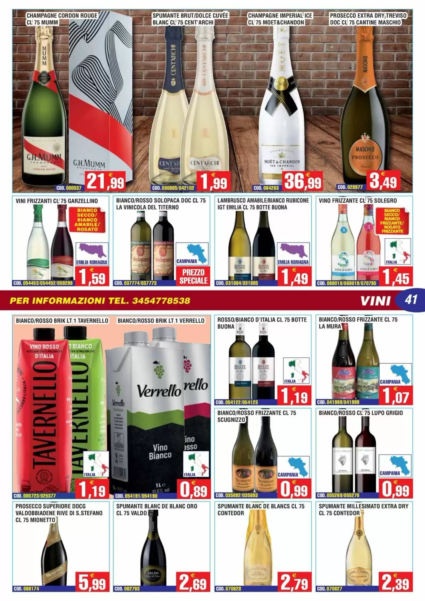 Volantino promozionale Immenso Cash  valide dal 01/06/2026 - Pagina 41.