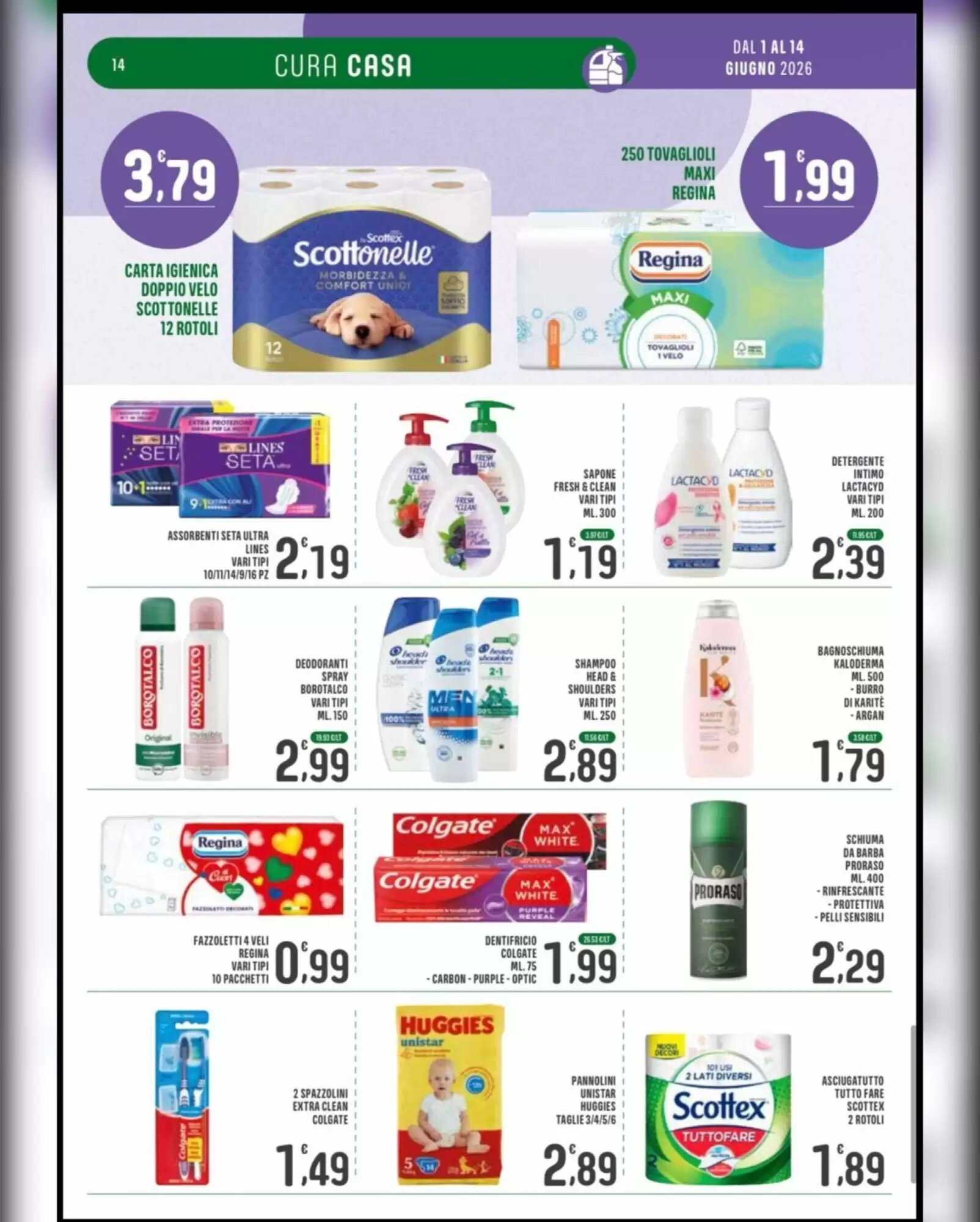 Volantino promozionale La Mimosa Supermercati  valide dal 01/06/2026 - Pagina 13.