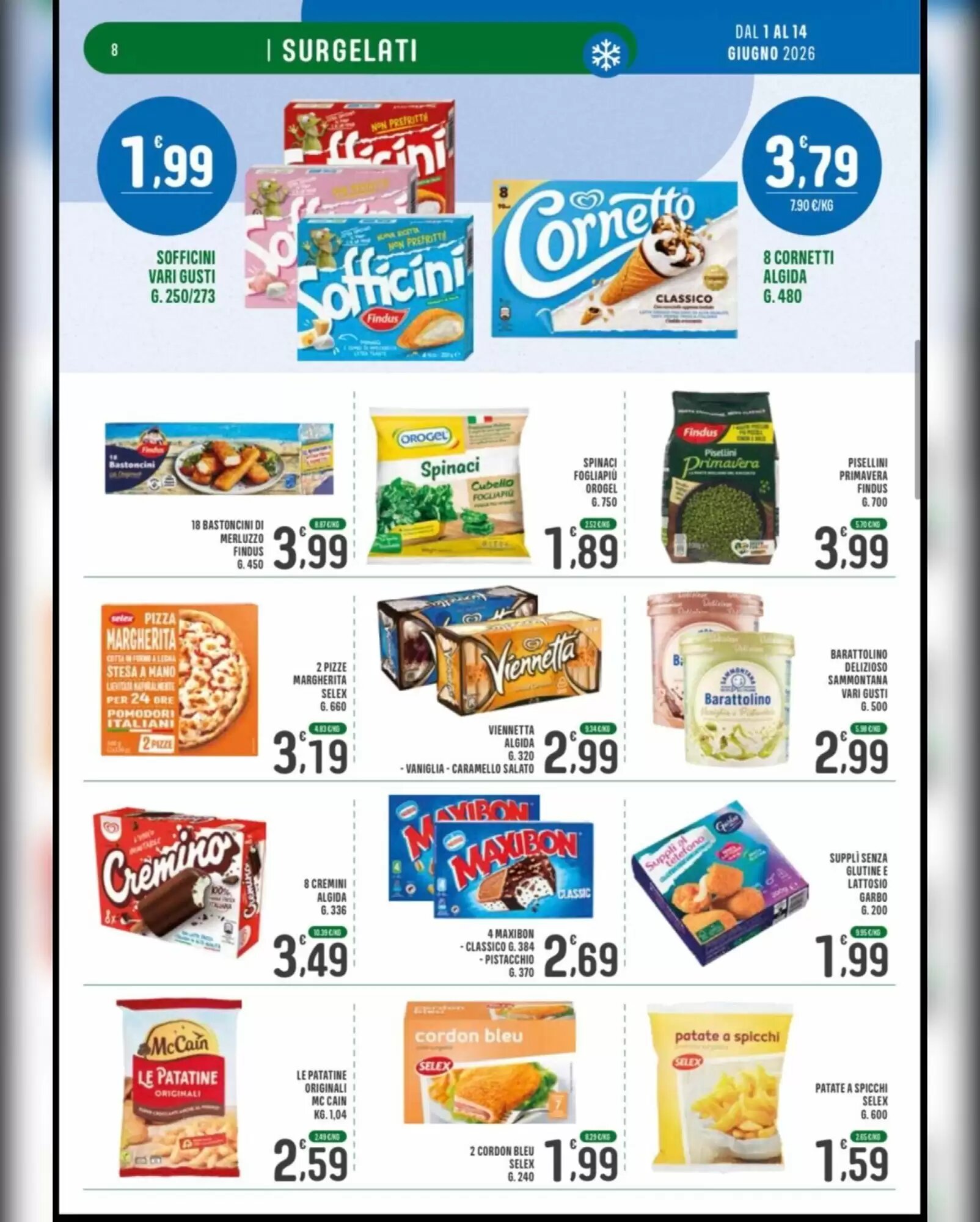 Volantino promozionale La Mimosa Supermercati  valide dal 01/06/2026 - Pagina 8.