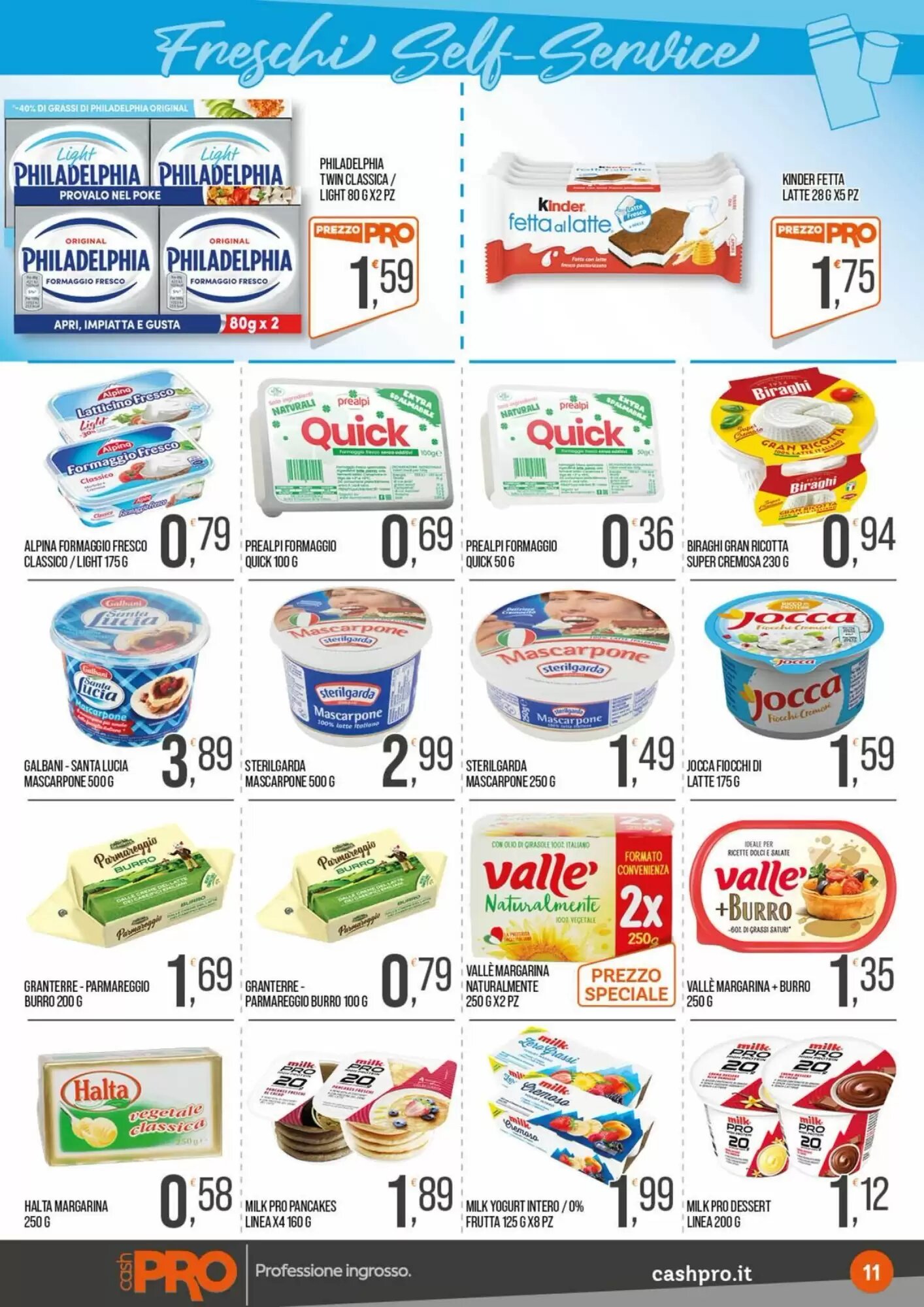 Volantino promozionale Cash pro  valide dal 01/06/2026 - Pagina 11.
