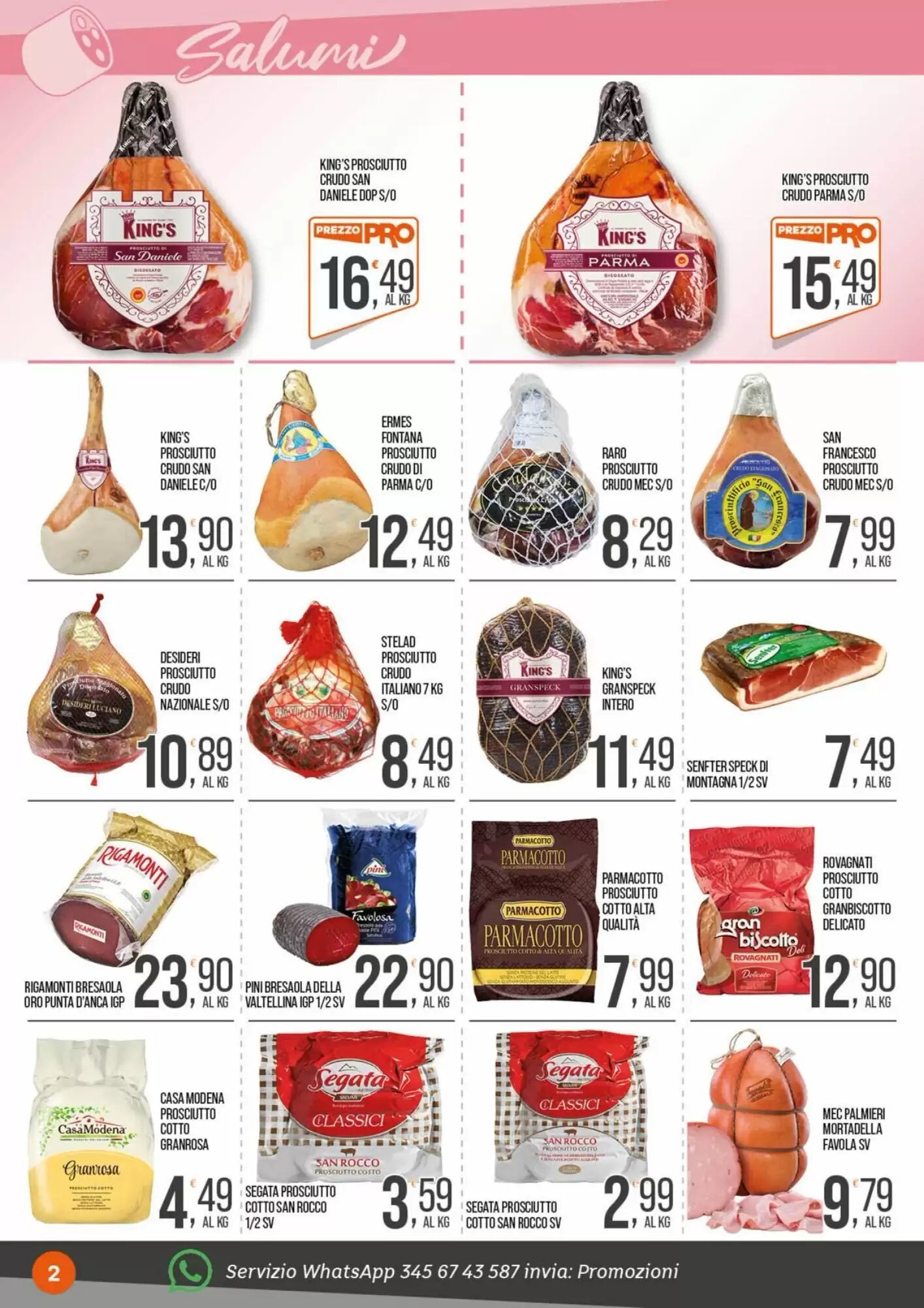 Volantino promozionale Cash pro  valide dal 01/06/2026 - Pagina 2.
