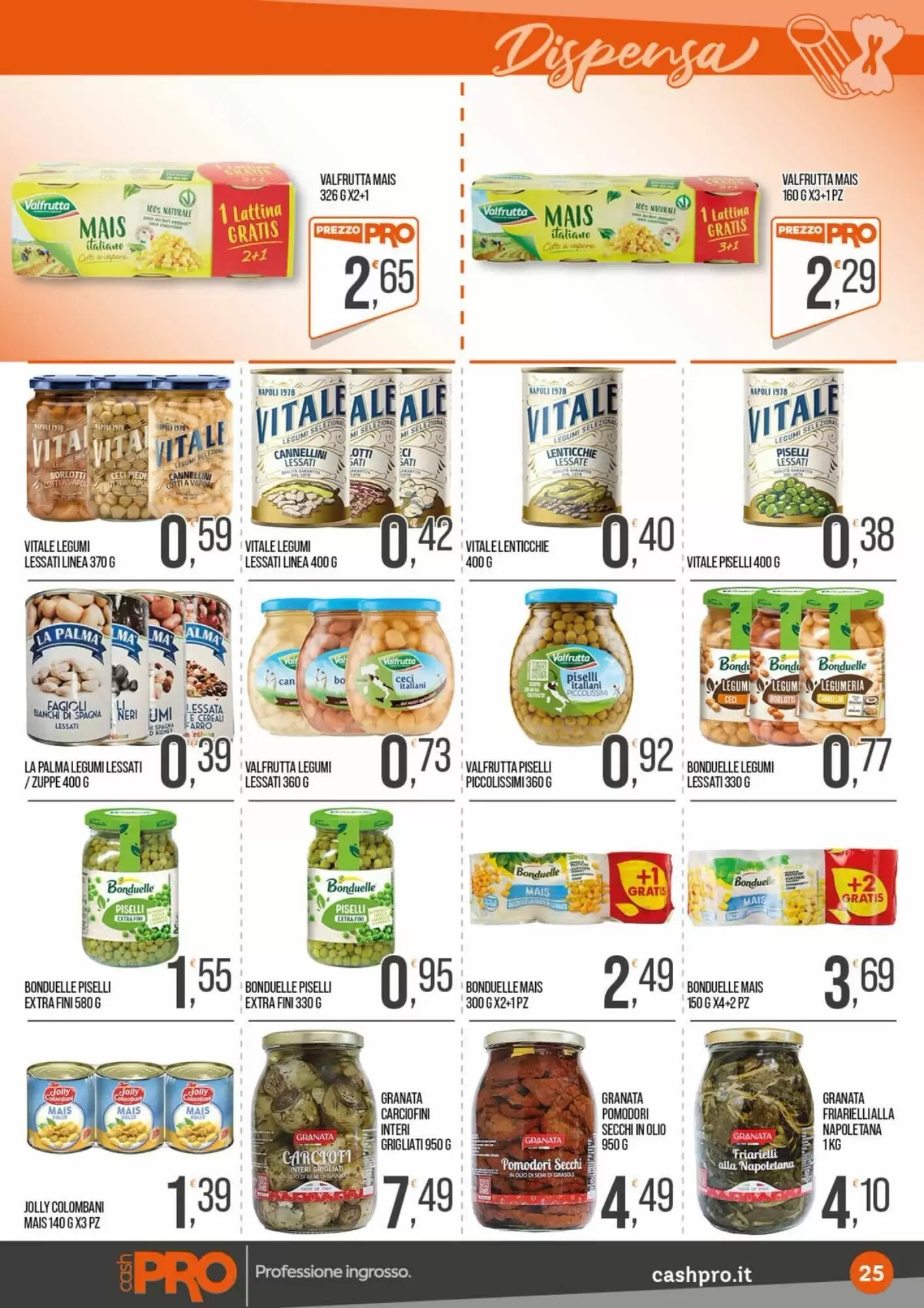 Volantino promozionale Cash pro  valide dal 01/06/2026 - Pagina 25.
