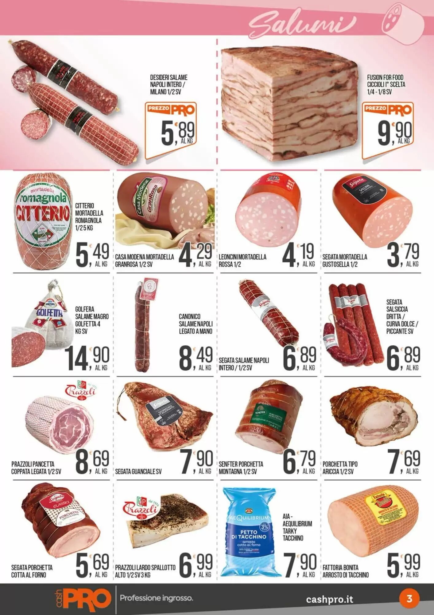 Volantino promozionale Cash pro  valide dal 01/06/2026 - Pagina 3.