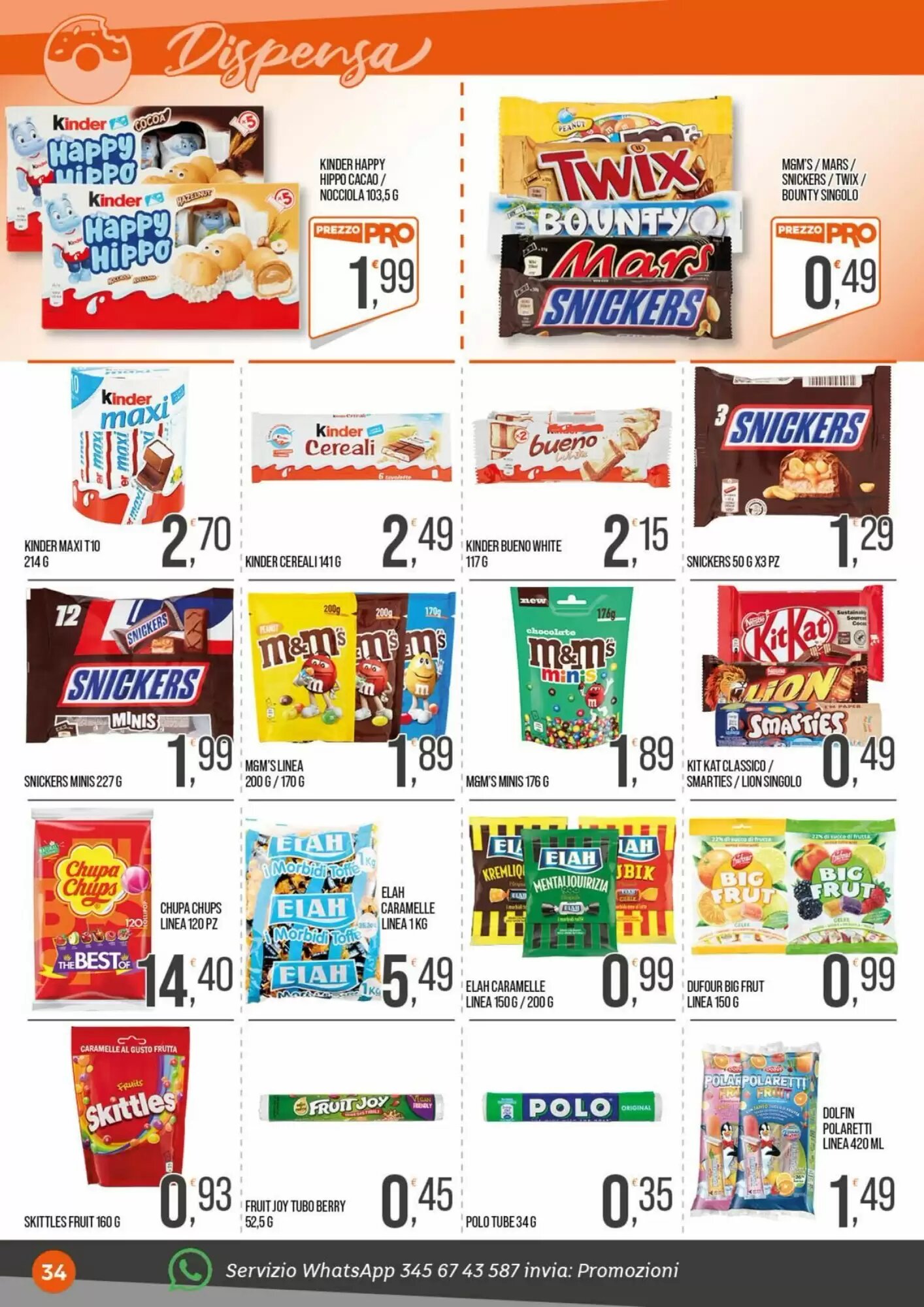 Volantino promozionale Cash pro  valide dal 01/06/2026 - Pagina 34.