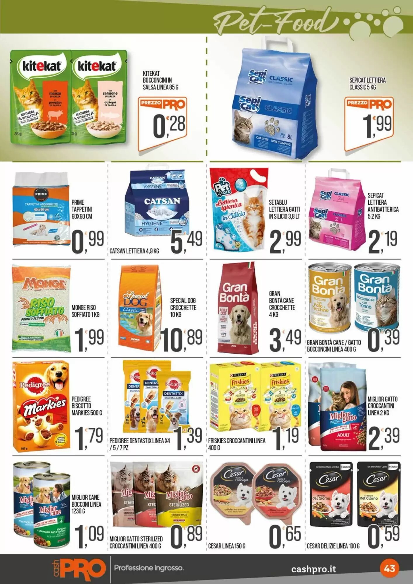Volantino promozionale Cash pro  valide dal 01/06/2026 - Pagina 43.
