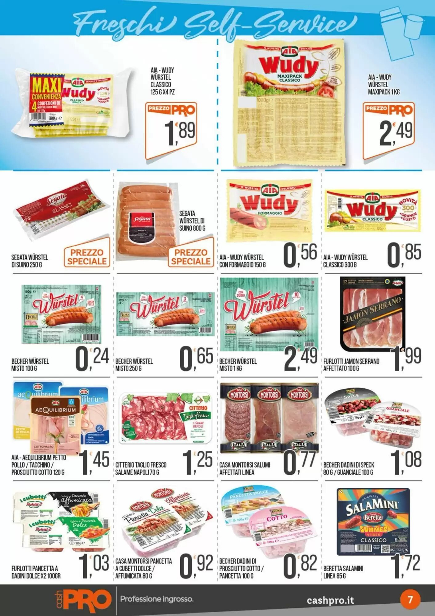 Volantino promozionale Cash pro  valide dal 01/06/2026 - Pagina 7.