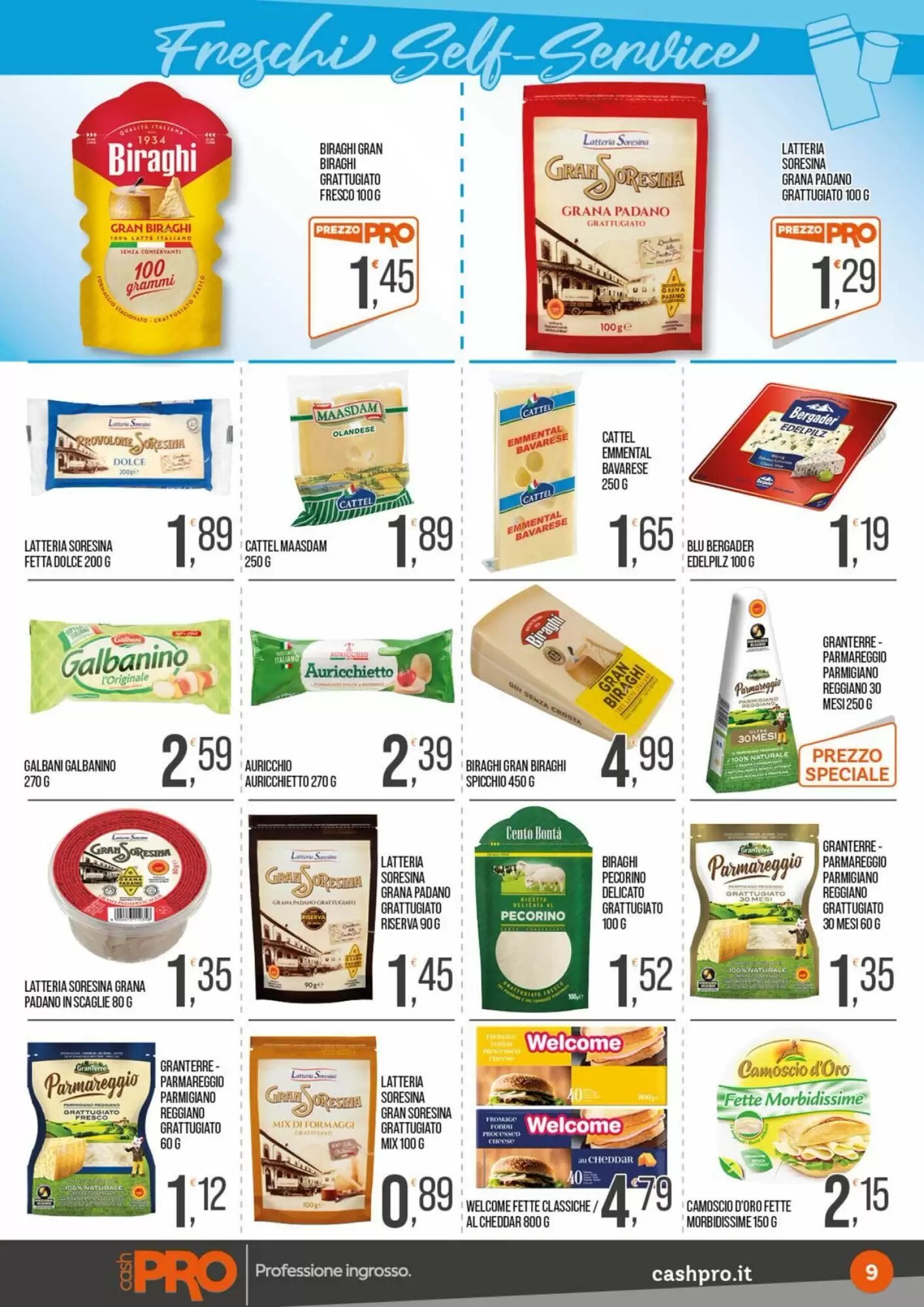 Volantino promozionale Cash pro  valide dal 01/06/2026 - Pagina 9.