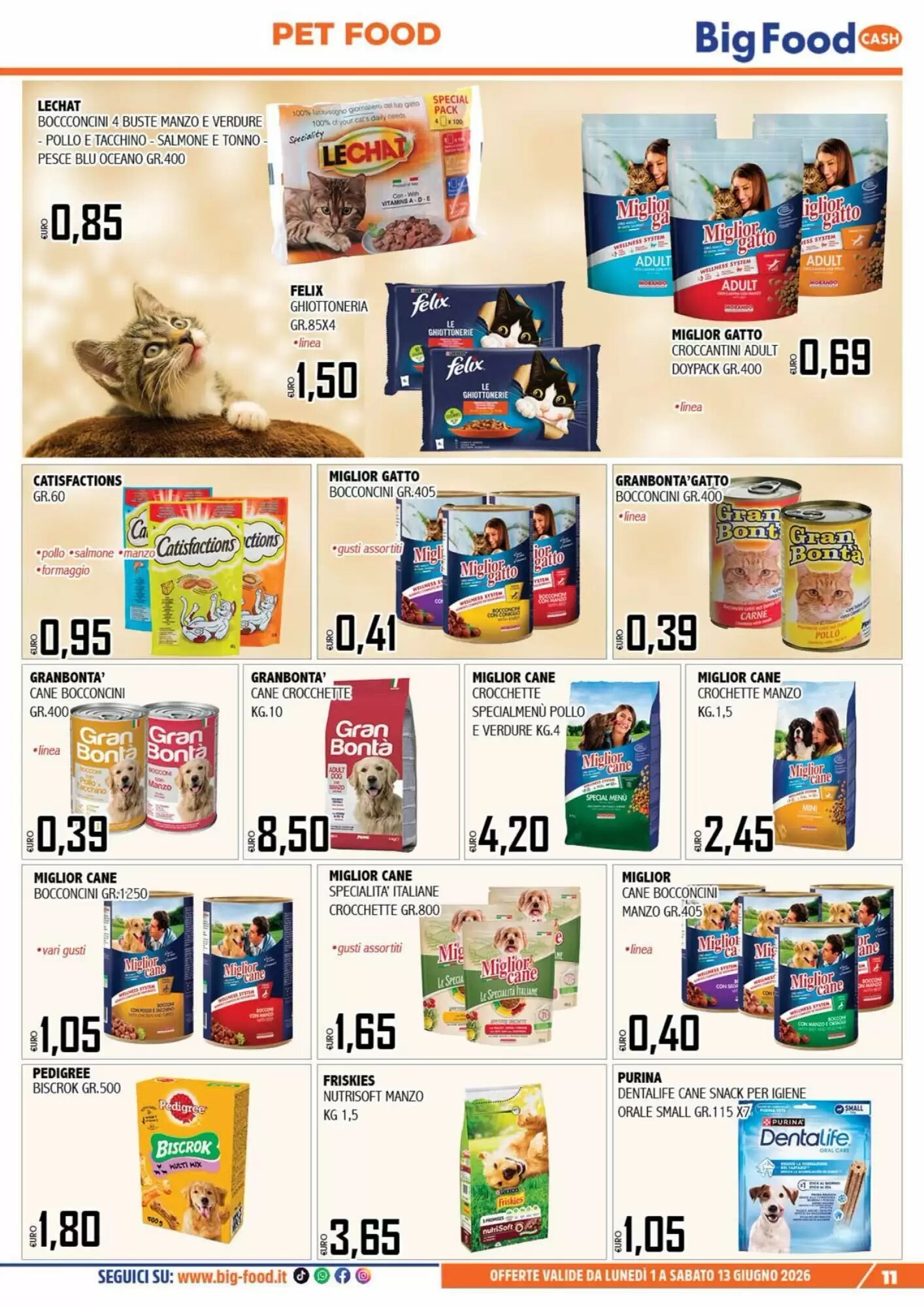 Volantino promozionale Big Food  valide dal 01/06/2026 - Pagina 11.