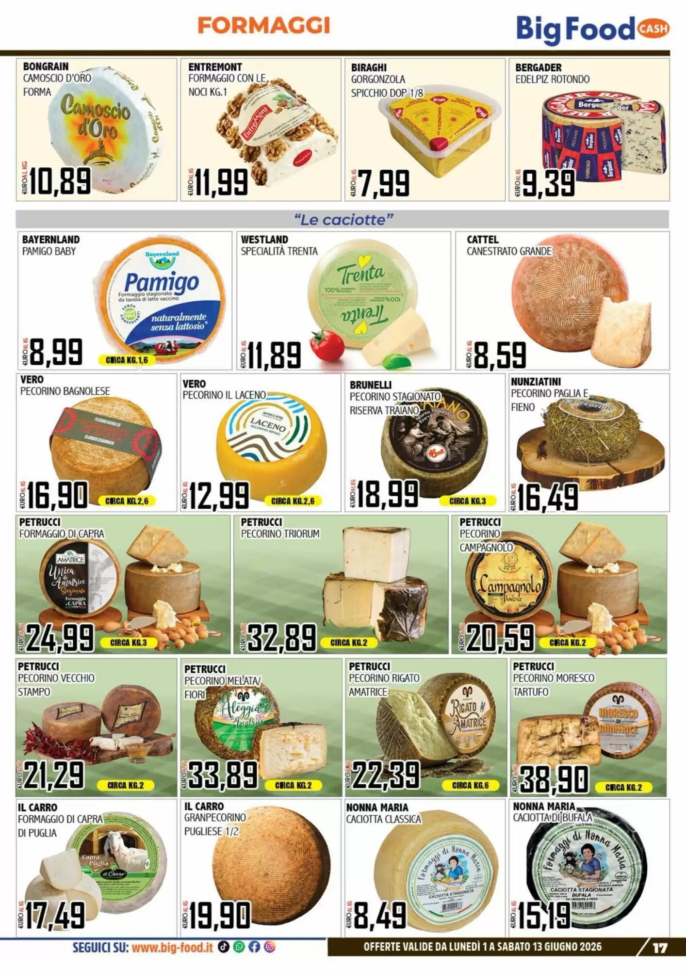Volantino promozionale Big Food  valide dal 01/06/2026 - Pagina 17.