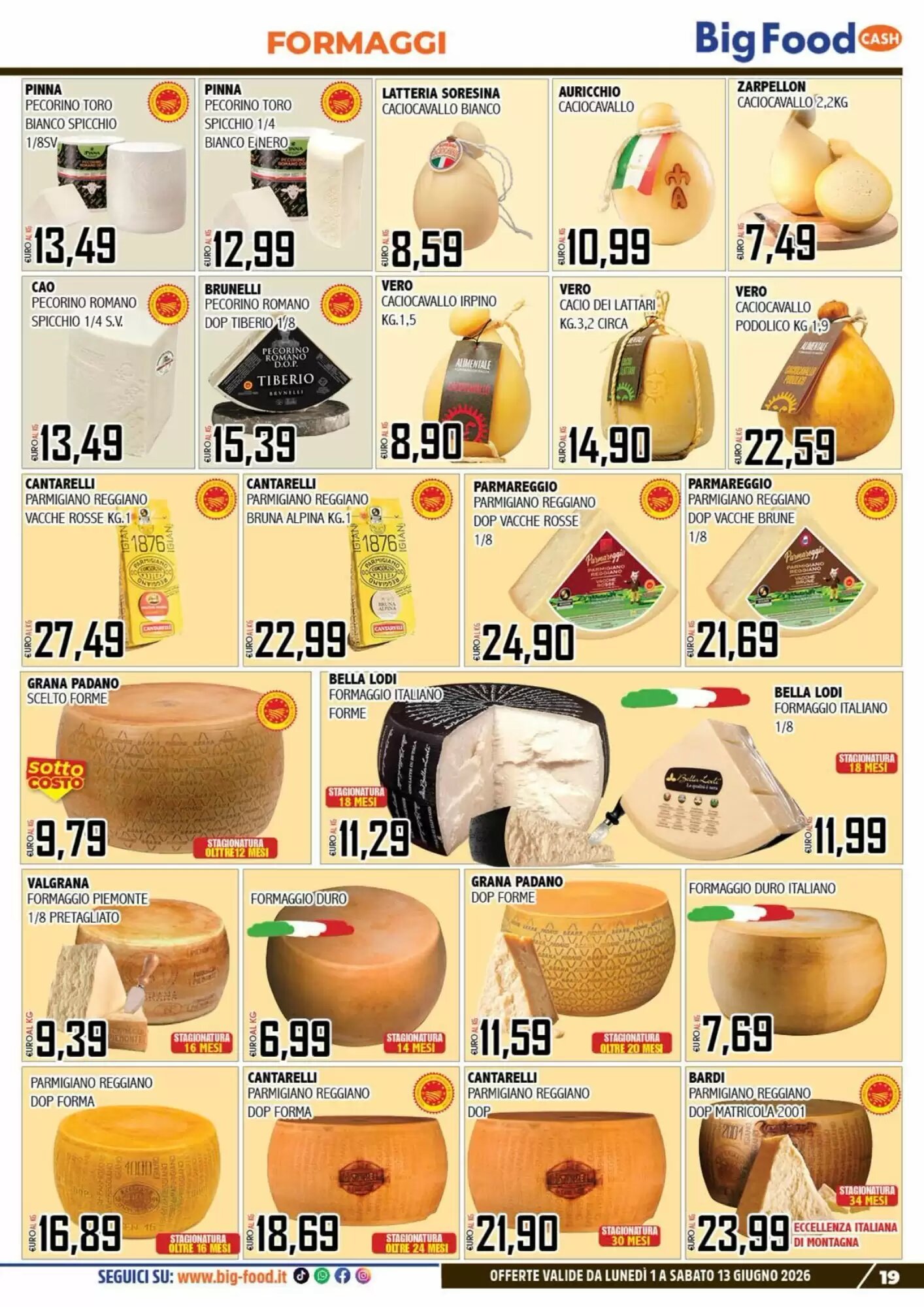 Volantino promozionale Big Food  valide dal 01/06/2026 - Pagina 19.