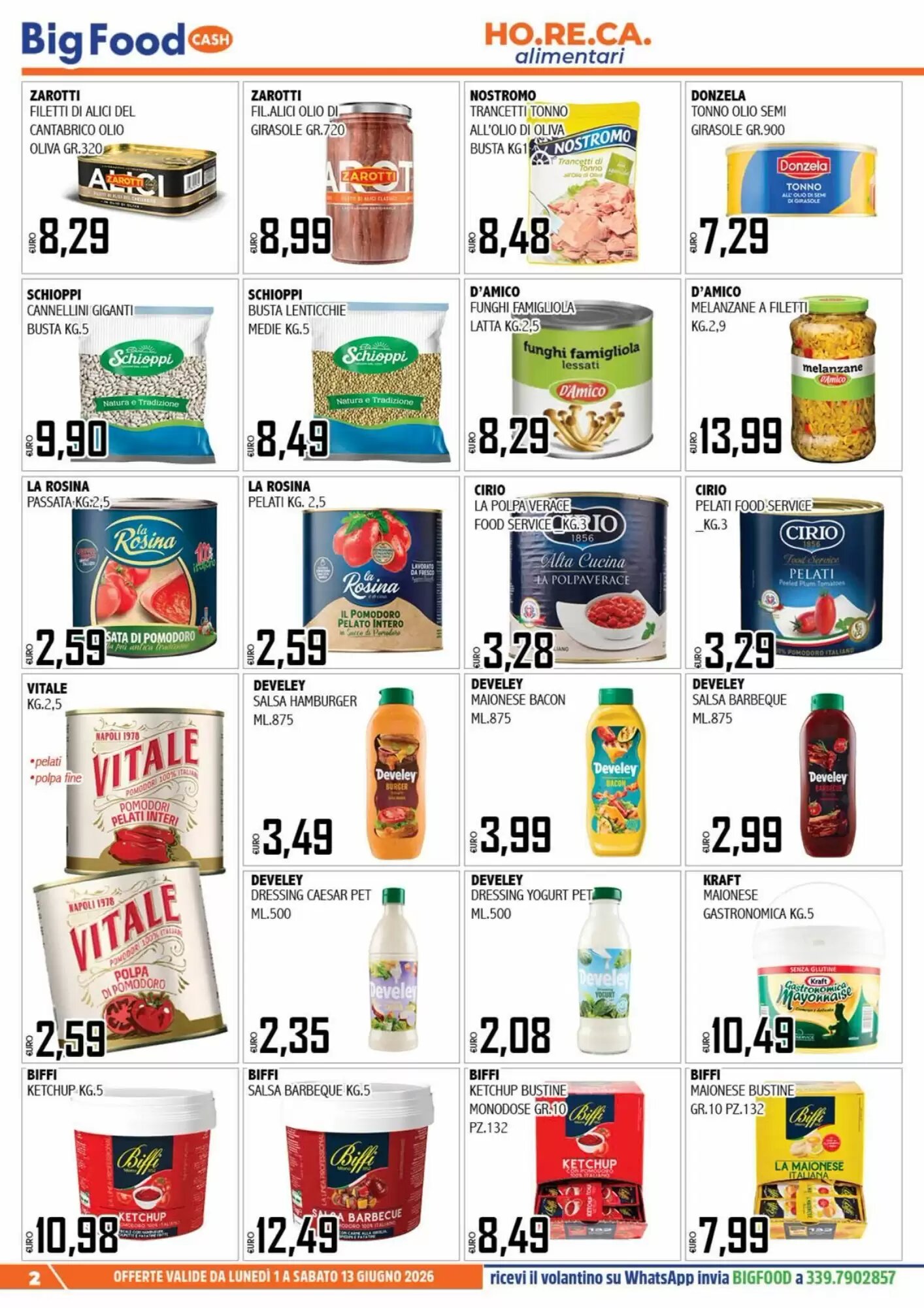 Volantino promozionale Big Food  valide dal 01/06/2026 - Pagina 2.