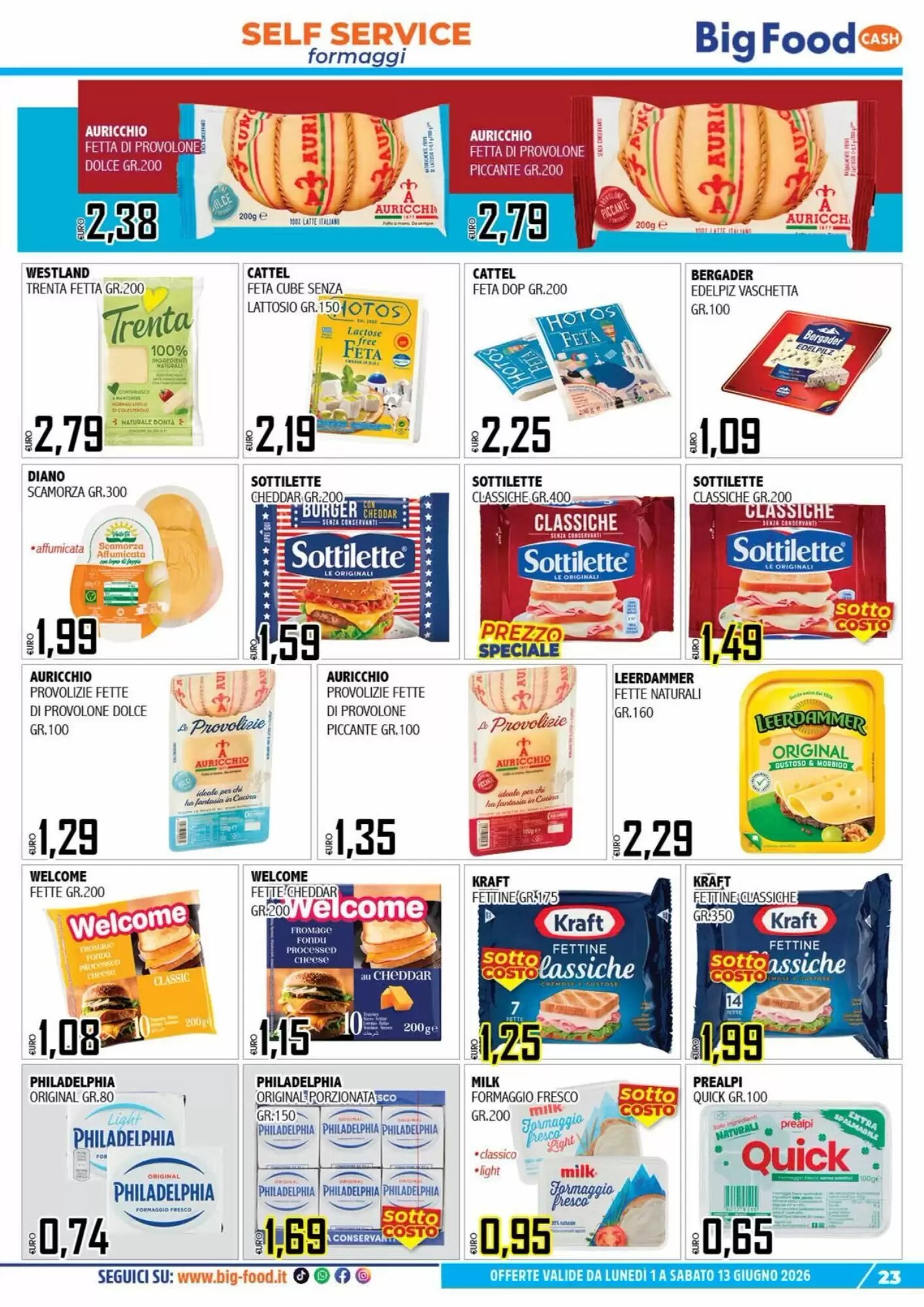 Volantino promozionale Big Food  valide dal 01/06/2026 - Pagina 23.