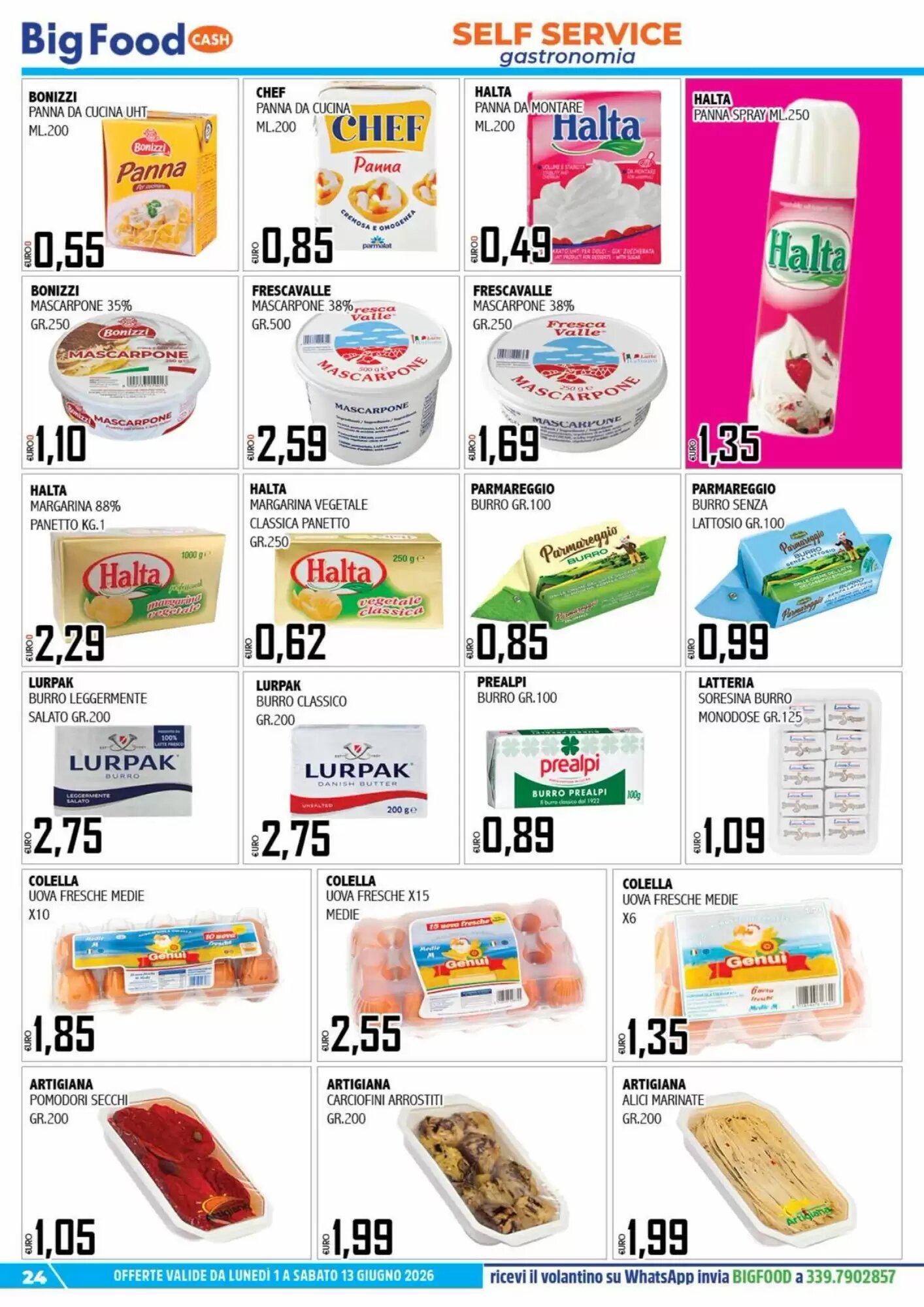 Volantino promozionale Big Food  valide dal 01/06/2026 - Pagina 24.