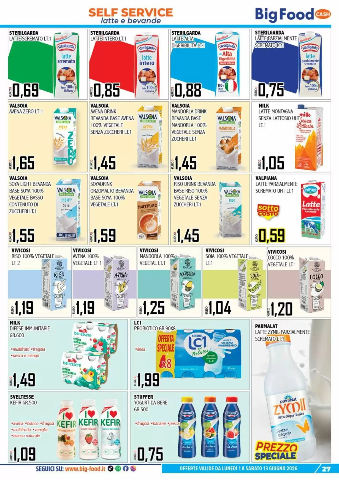 Volantino promozionale Big Food  valide dal 01/06/2026 - Pagina 27.