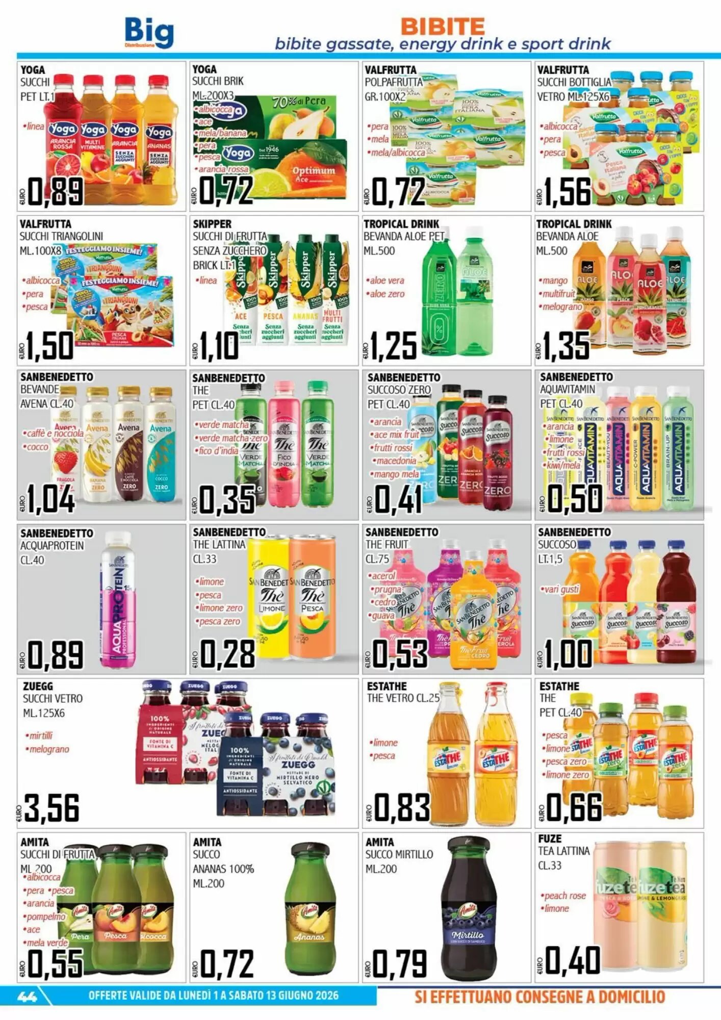 Volantino promozionale Big Food  valide dal 01/06/2026 - Pagina 44.