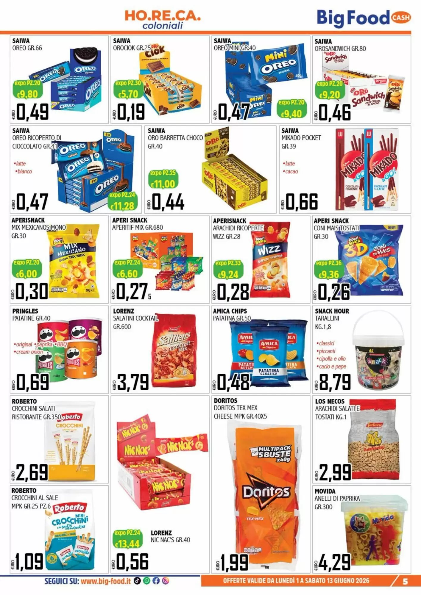 Volantino promozionale Big Food  valide dal 01/06/2026 - Pagina 5.