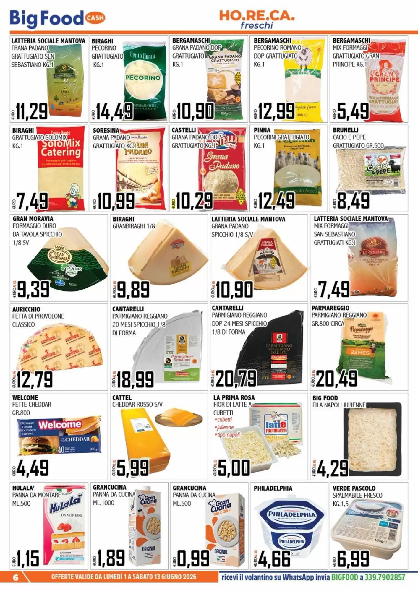 Volantino promozionale Big Food  valide dal 01/06/2026 - Pagina 6.