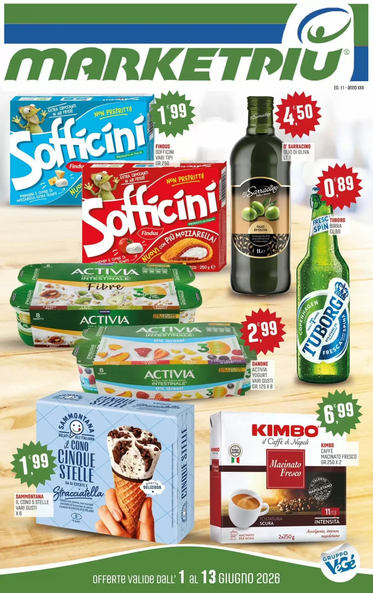 Volantino promozionale Marketpiù  valide dal 01/06/2026 - Pagina 1.