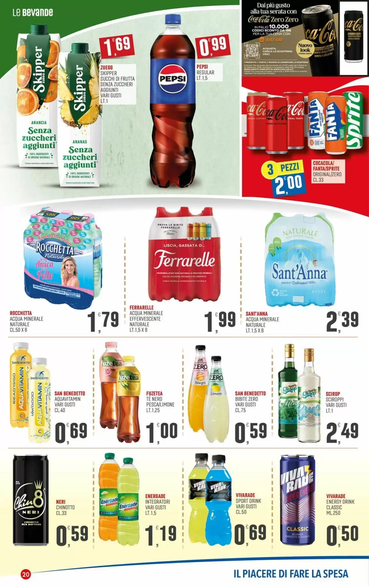 Volantino promozionale Marketpiù  valide dal 01/06/2026 - Pagina 20.