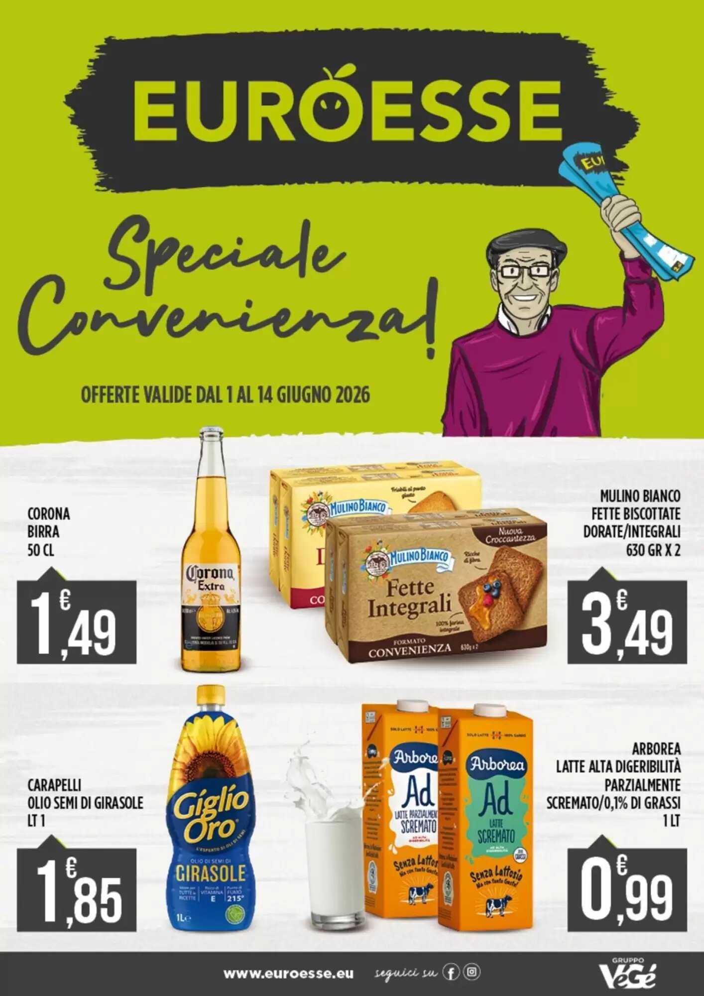 Volantino promozionale Euroesse  valide dal 01/06/2026 - Pagina 1.