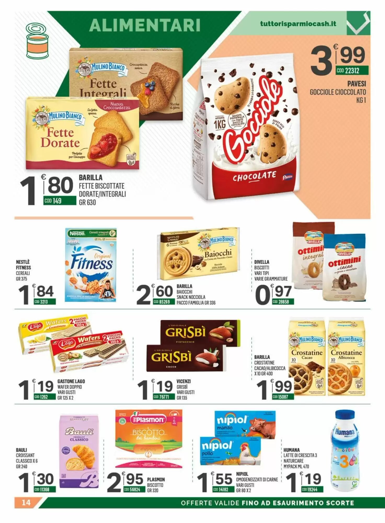 Volantino promozionale Tutto Risparmio Cash&Carry  valide dal 01/06/2026 - Pagina 14.