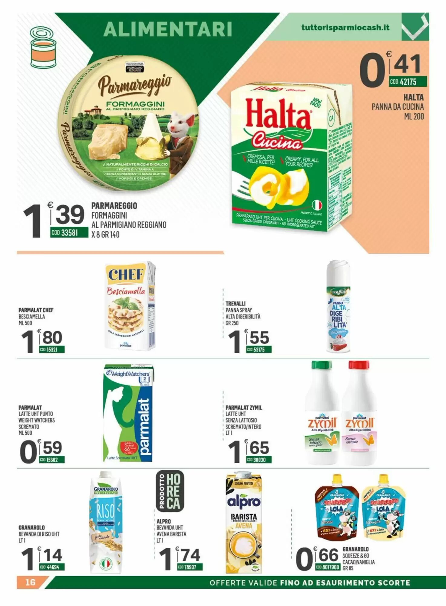 Volantino promozionale Tutto Risparmio Cash&Carry  valide dal 01/06/2026 - Pagina 16.
