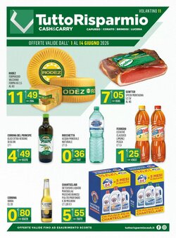 Volantino promozionale Tutto Risparmio Cash&Carry valide dal 01/06/2026
