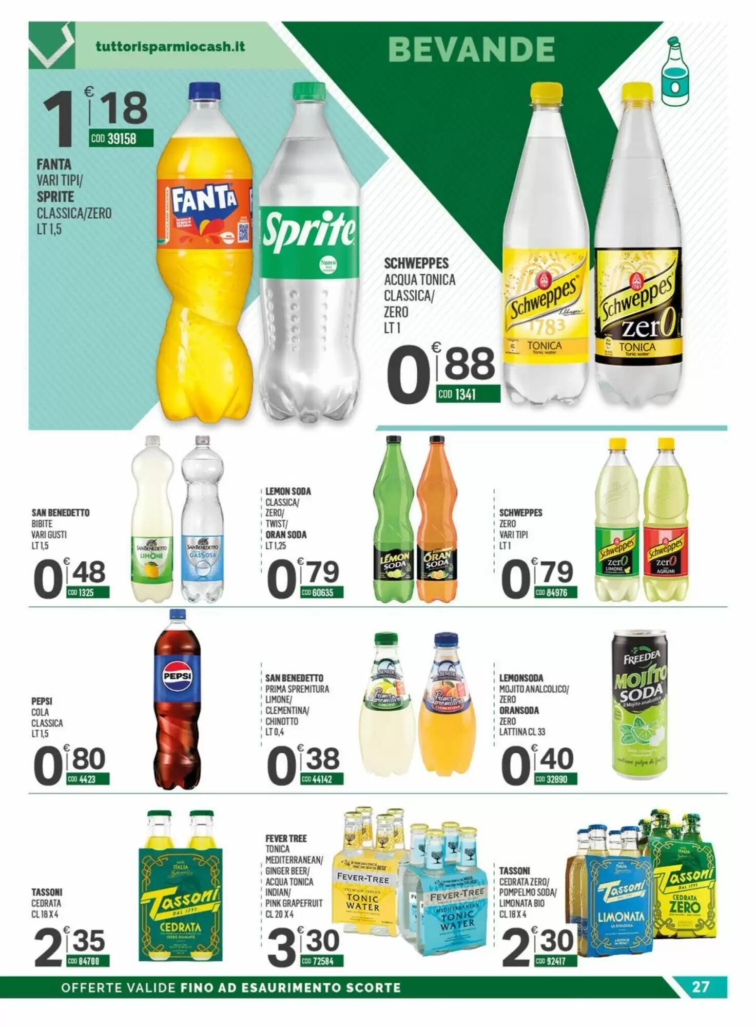 Volantino promozionale Tutto Risparmio Cash&Carry  valide dal 01/06/2026 - Pagina 27.