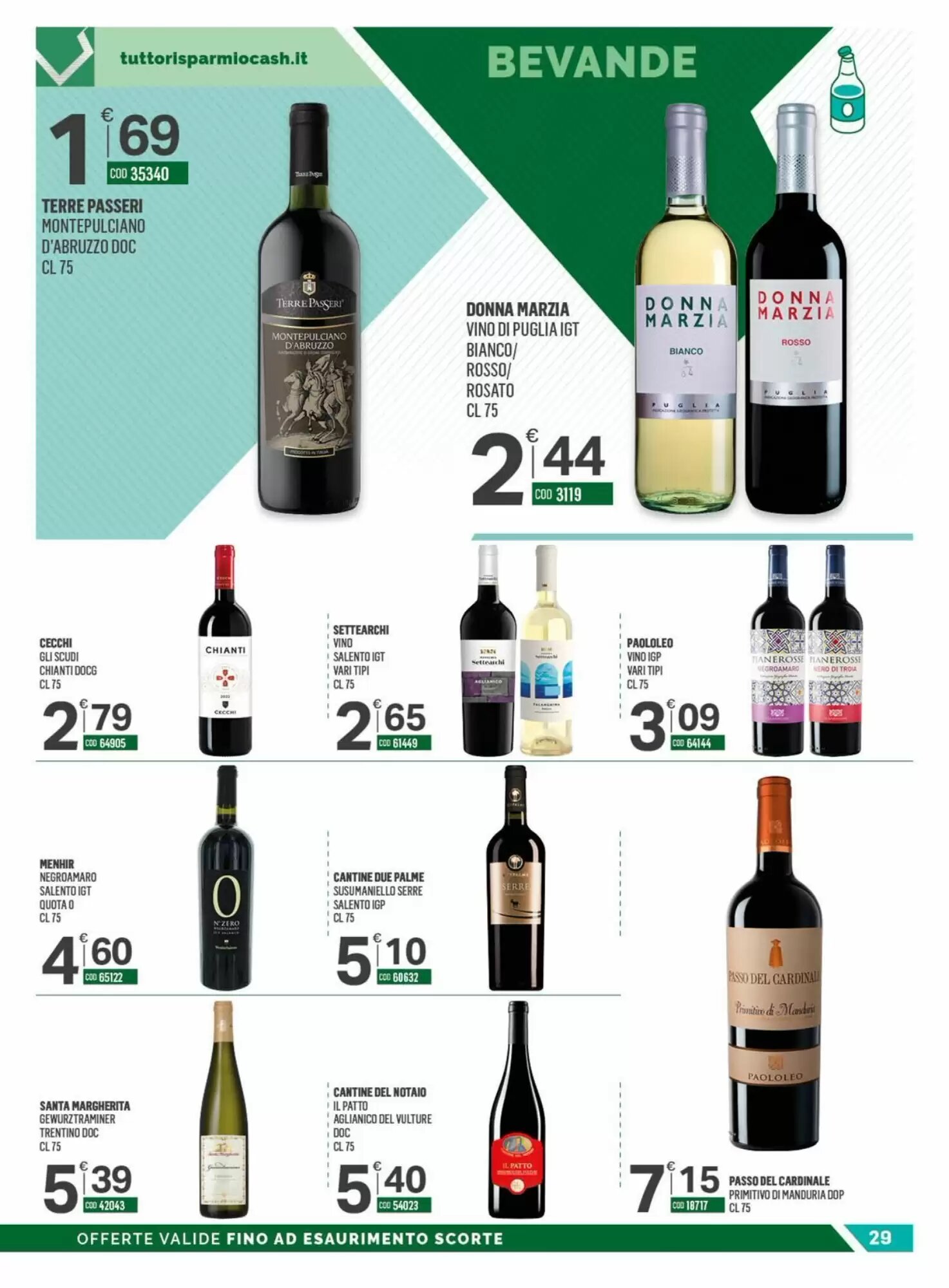 Volantino promozionale Tutto Risparmio Cash&Carry  valide dal 01/06/2026 - Pagina 29.