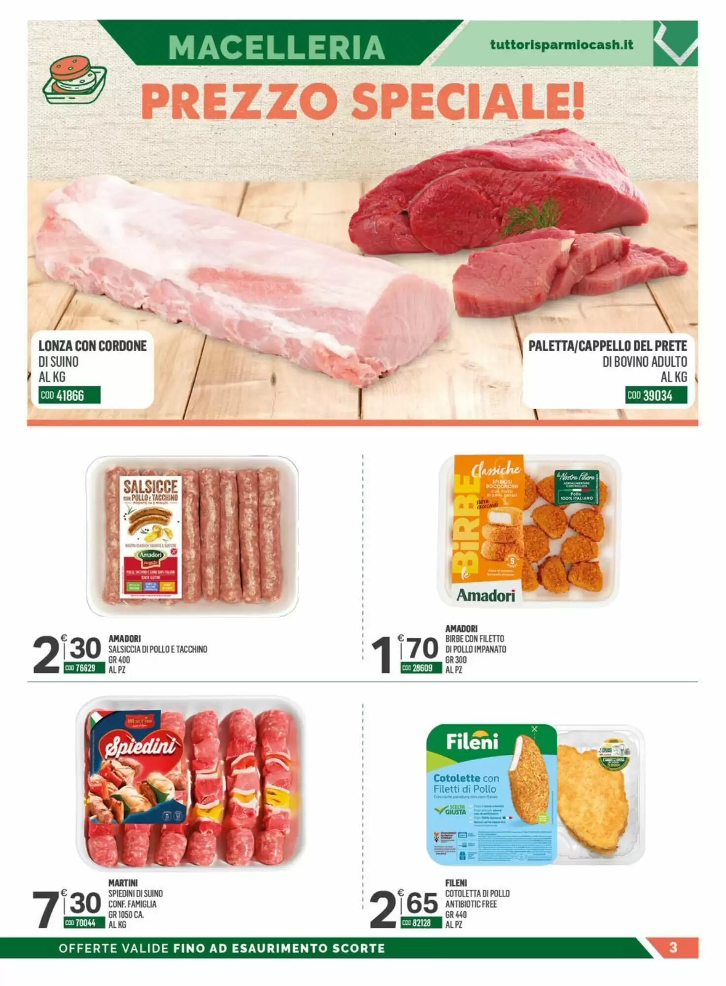Volantino promozionale Tutto Risparmio Cash&Carry  valide dal 01/06/2026 - Pagina 3.
