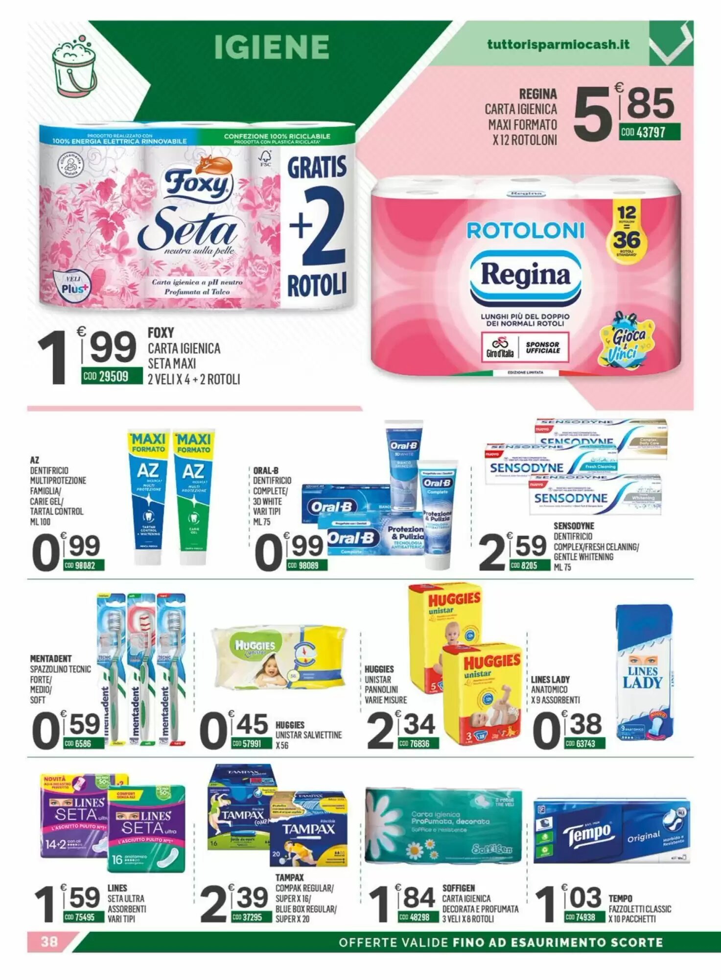 Volantino promozionale Tutto Risparmio Cash&Carry  valide dal 01/06/2026 - Pagina 38.