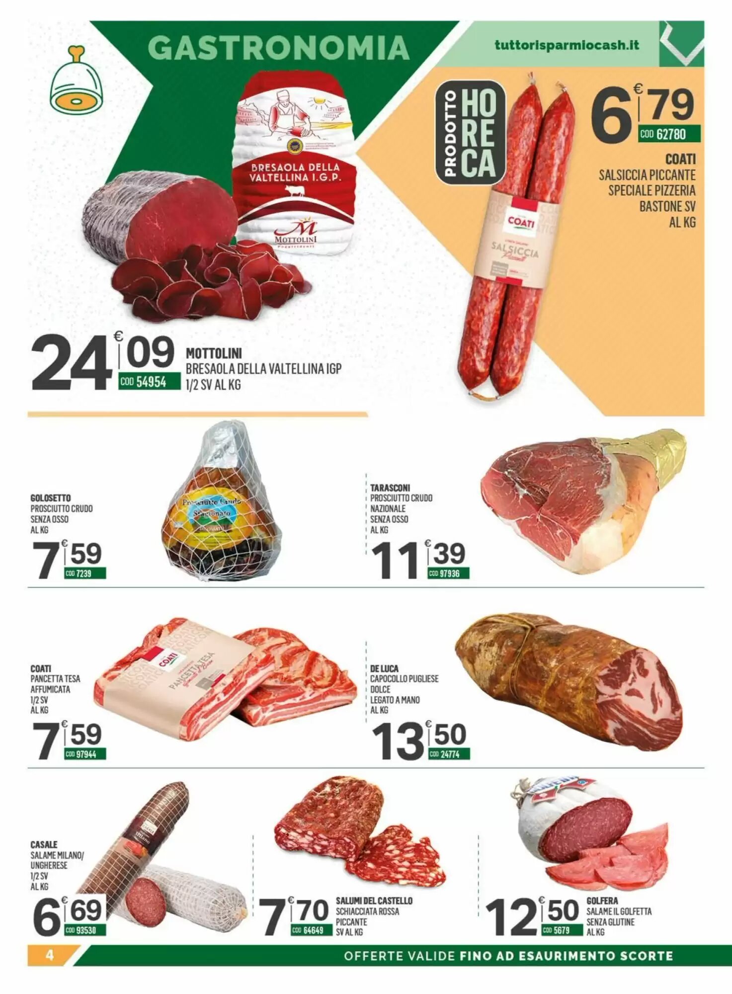 Volantino promozionale Tutto Risparmio Cash&Carry  valide dal 01/06/2026 - Pagina 4.