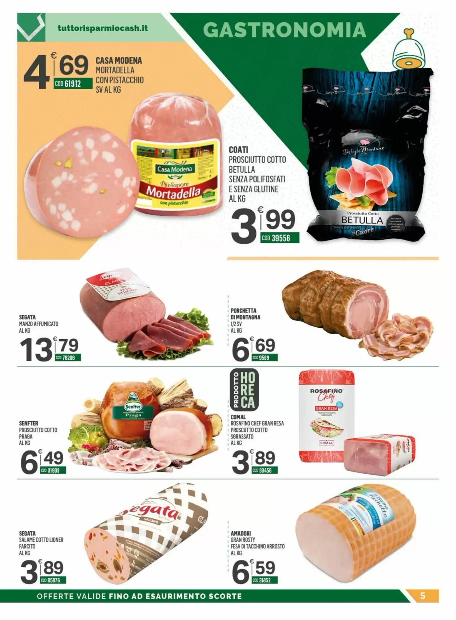 Volantino promozionale Tutto Risparmio Cash&Carry  valide dal 01/06/2026 - Pagina 5.