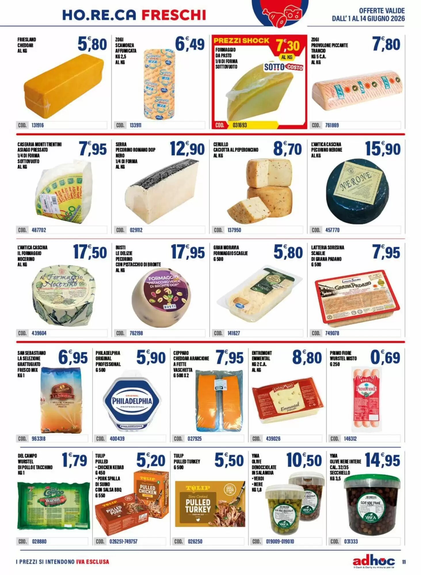 Volantino promozionale Adhoc  valide dal 01/06/2026 - Pagina 11.