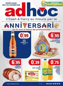 Volantino promozionale Adhoc valide dal 01/06/2026