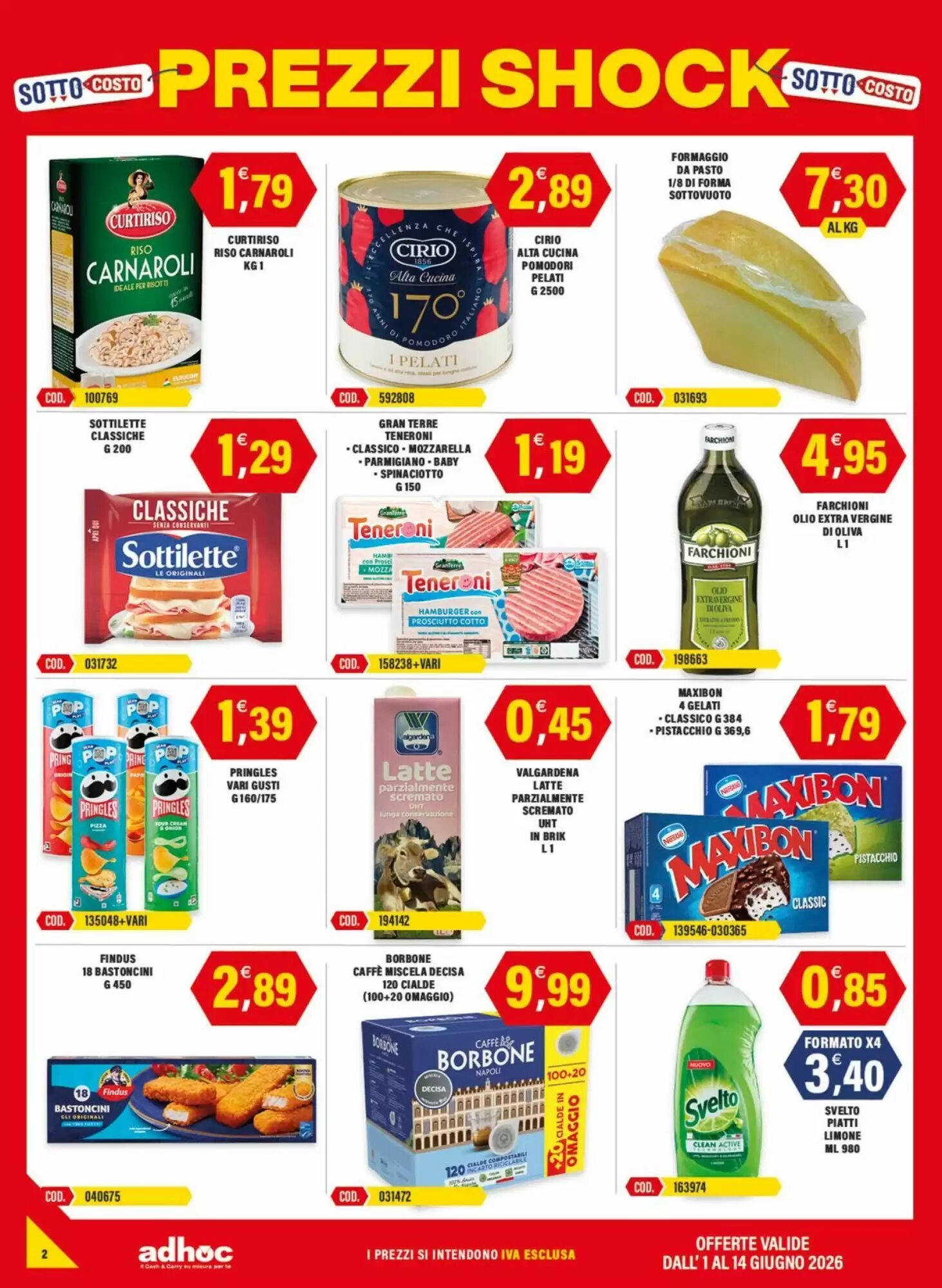 Volantino promozionale Adhoc  valide dal 01/06/2026 - Pagina 2.