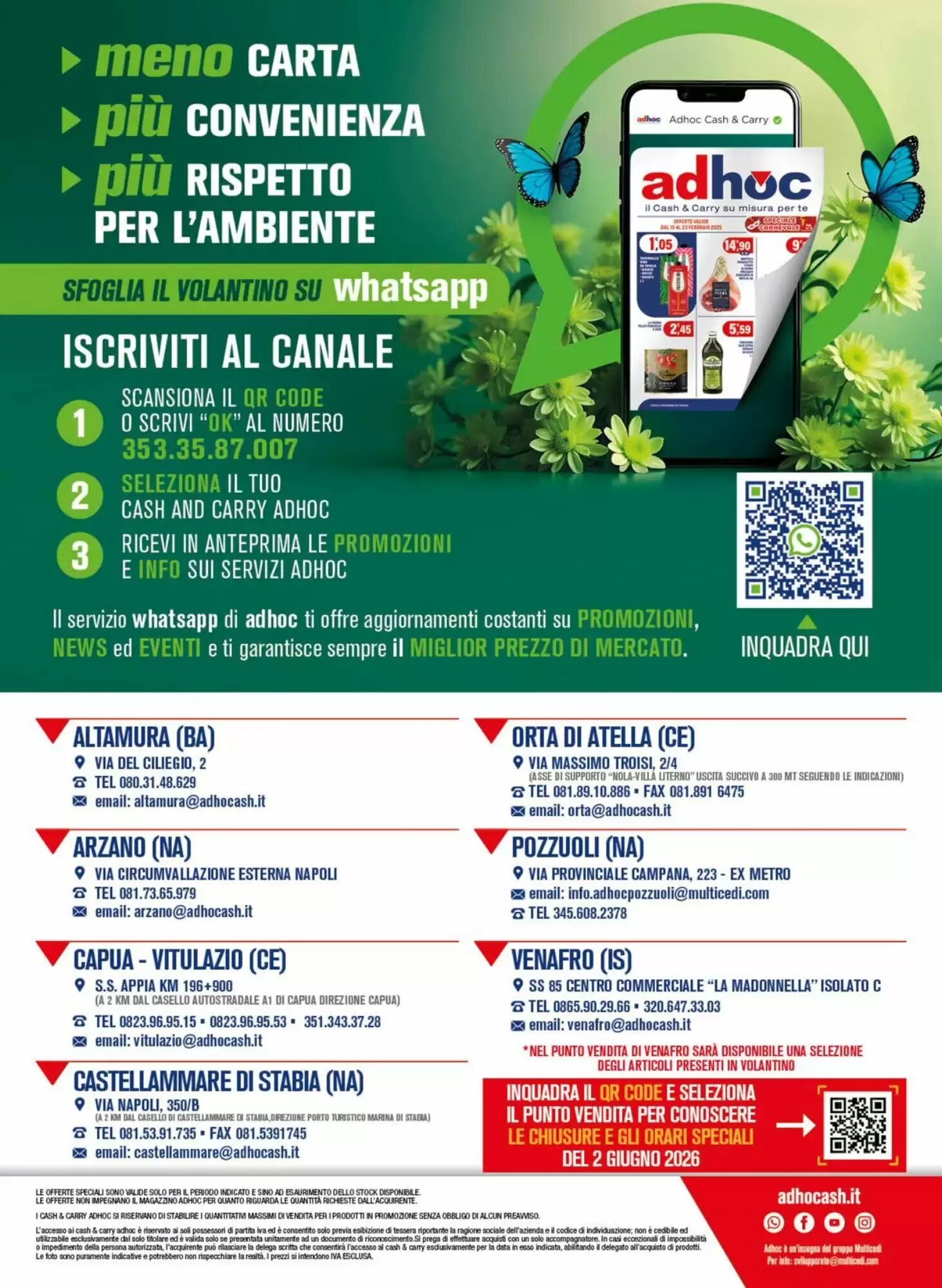 Volantino promozionale Adhoc  valide dal 01/06/2026 - Pagina 24.