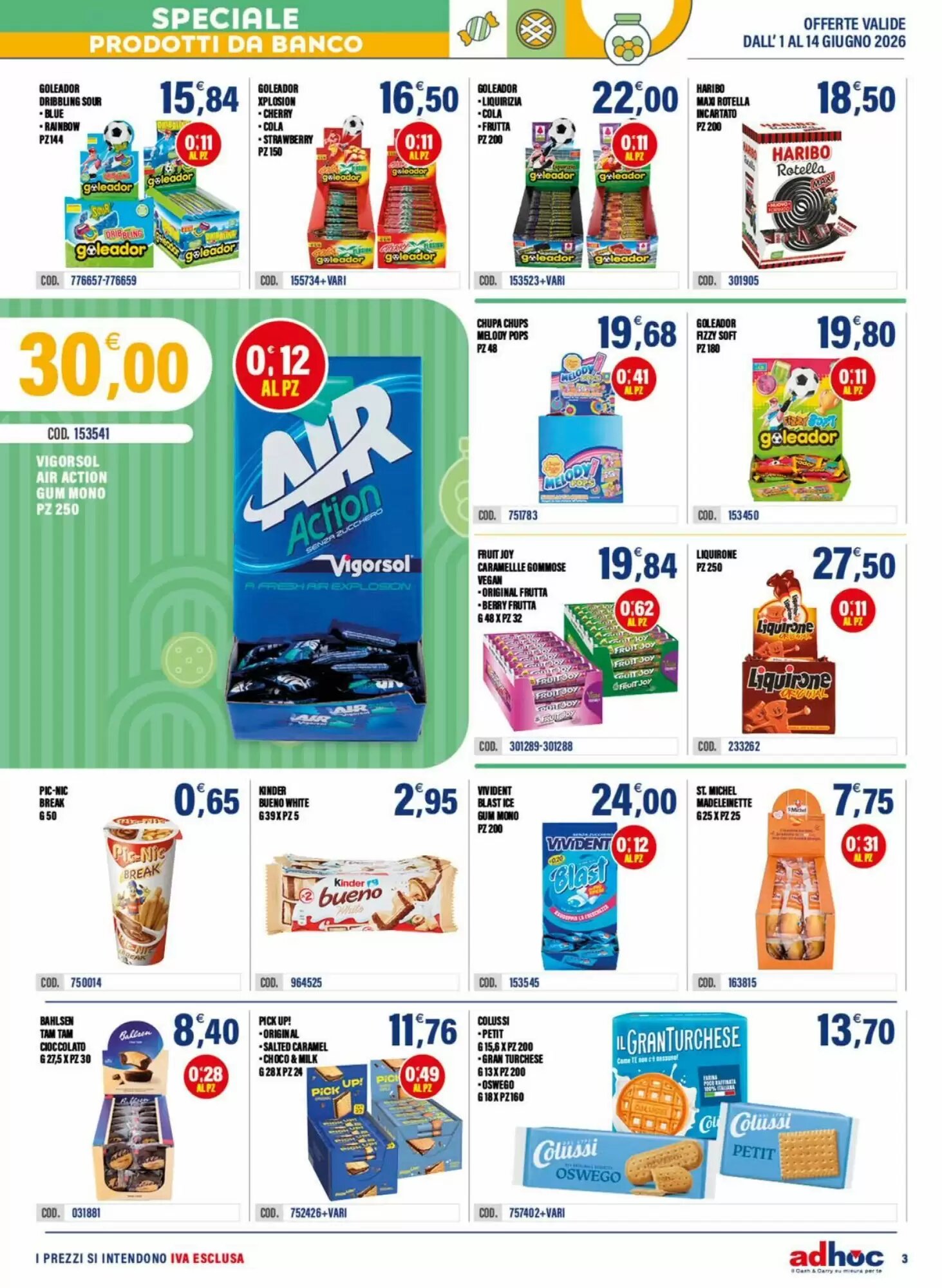 Volantino promozionale Adhoc  valide dal 01/06/2026 - Pagina 3.