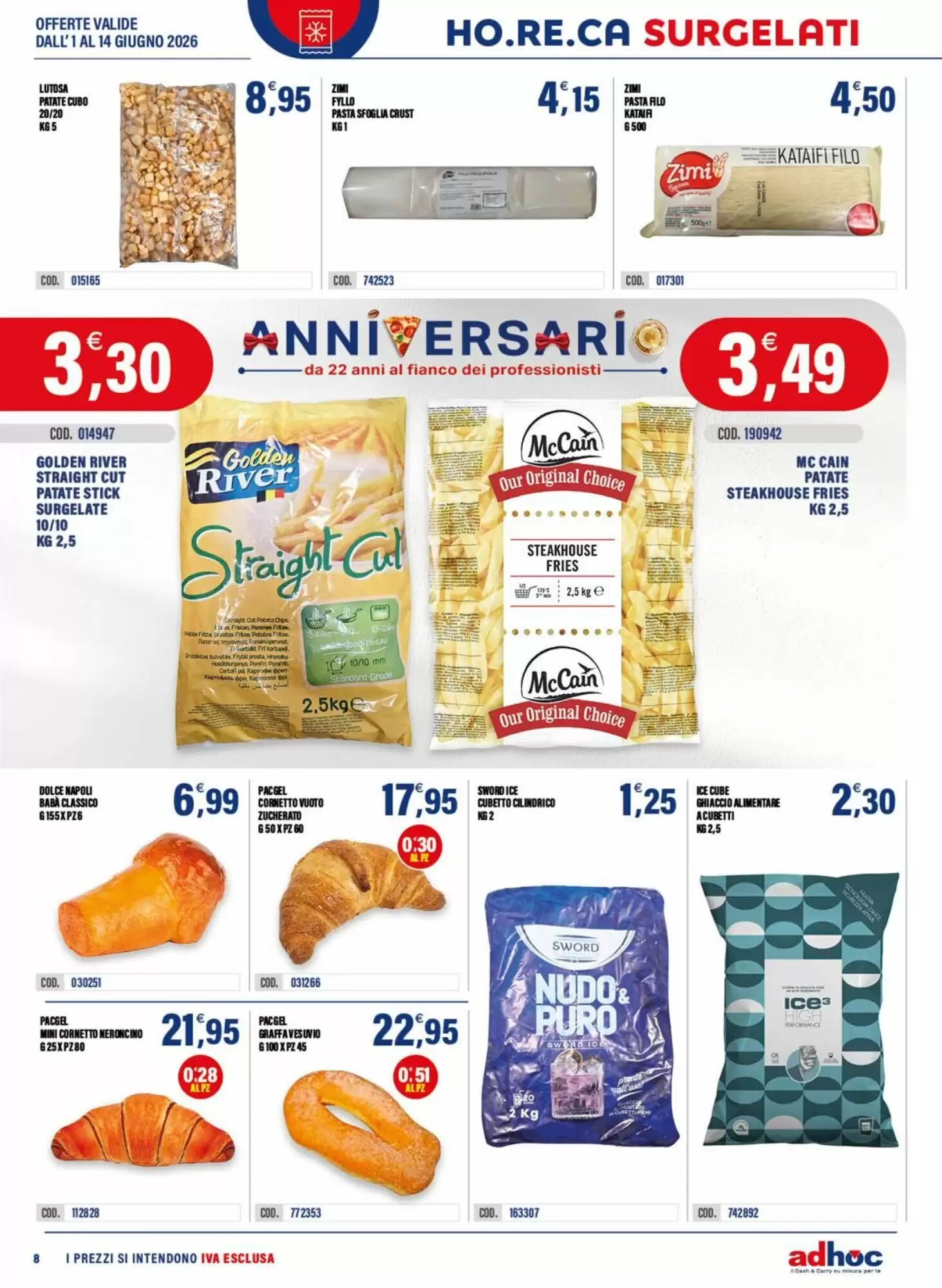 Volantino promozionale Adhoc  valide dal 01/06/2026 - Pagina 8.