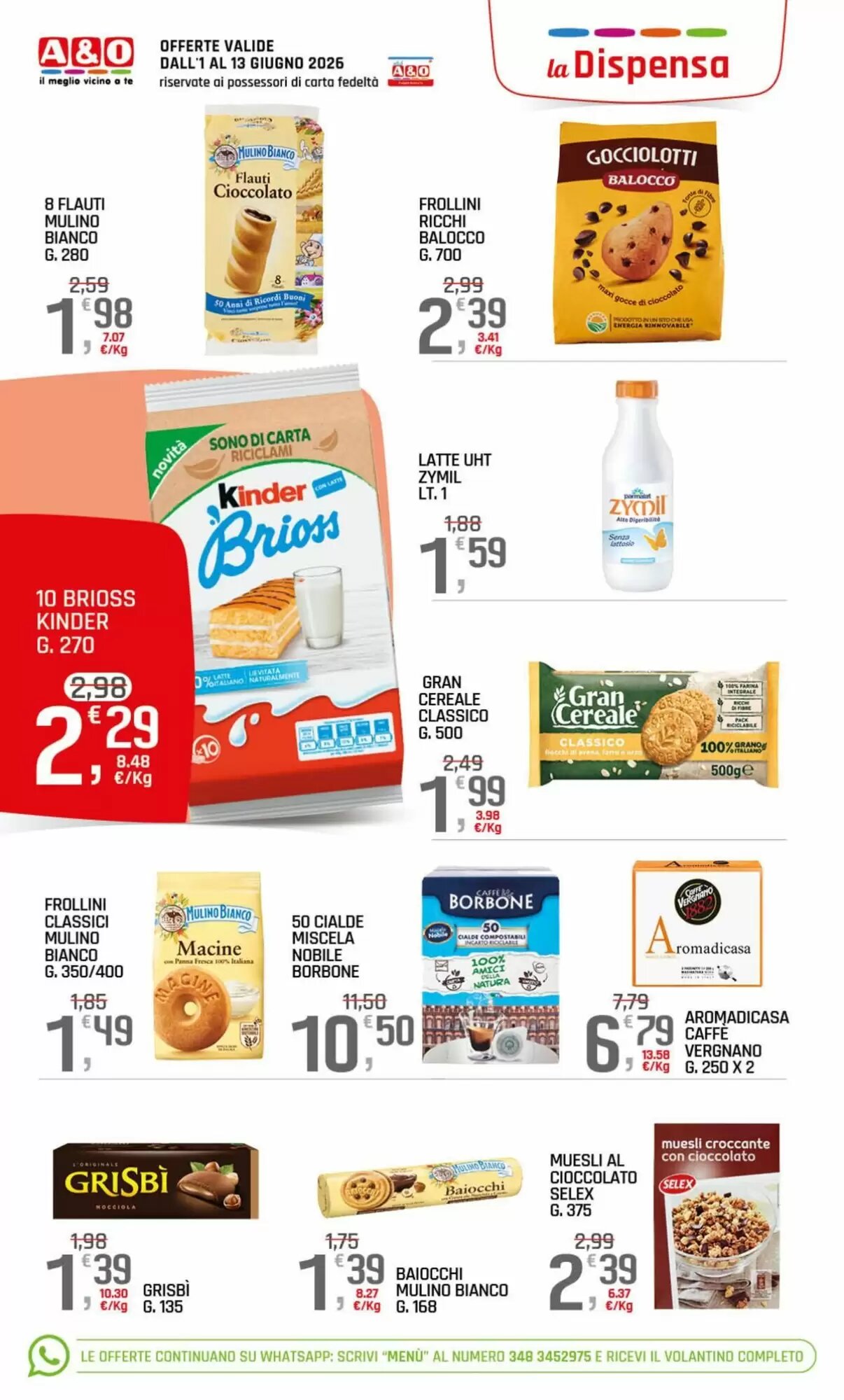 Volantino promozionale A&o  valide dal 01/06/2026 - Pagina 10.