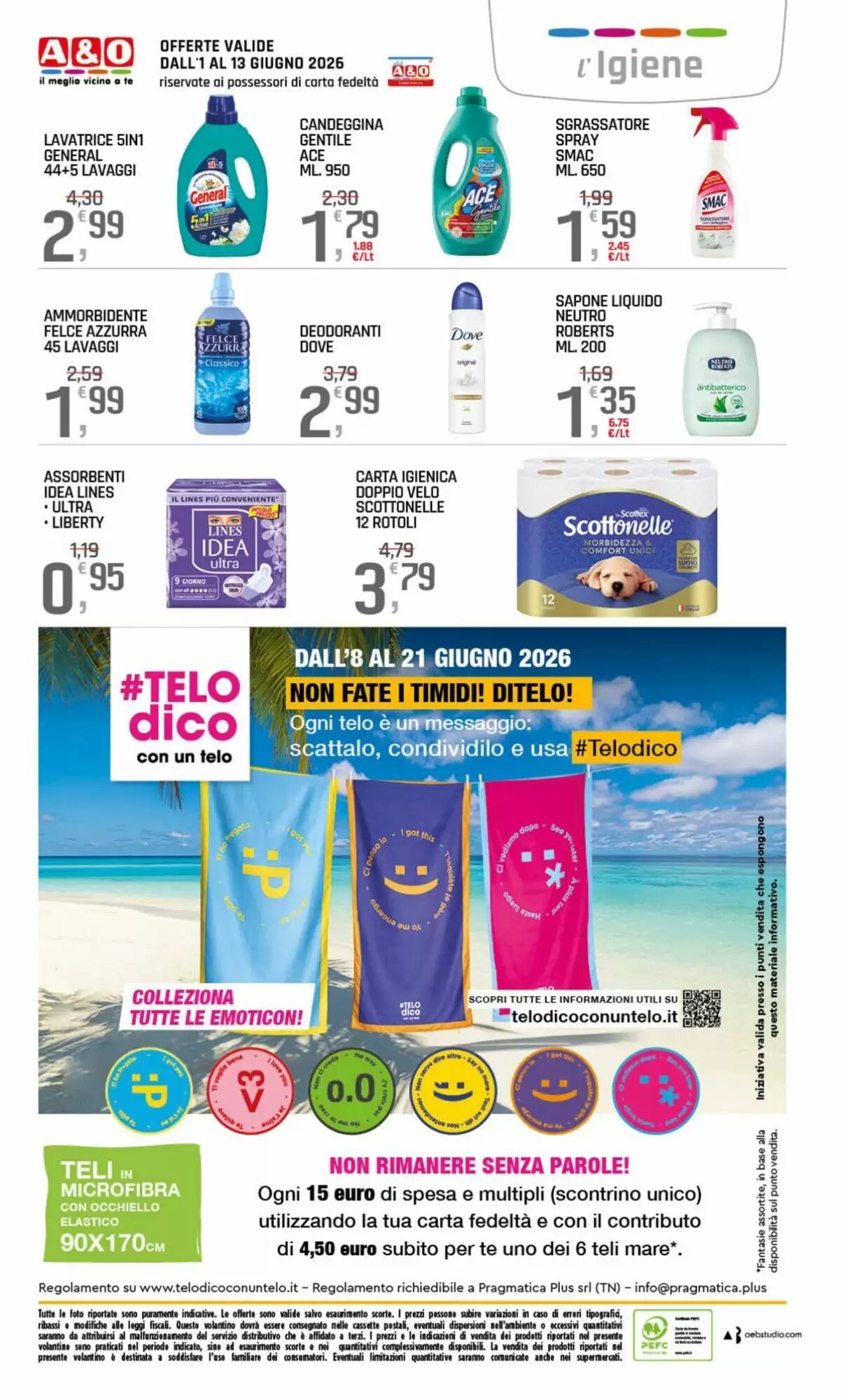 Volantino promozionale A&o  valide dal 01/06/2026 - Pagina 12.