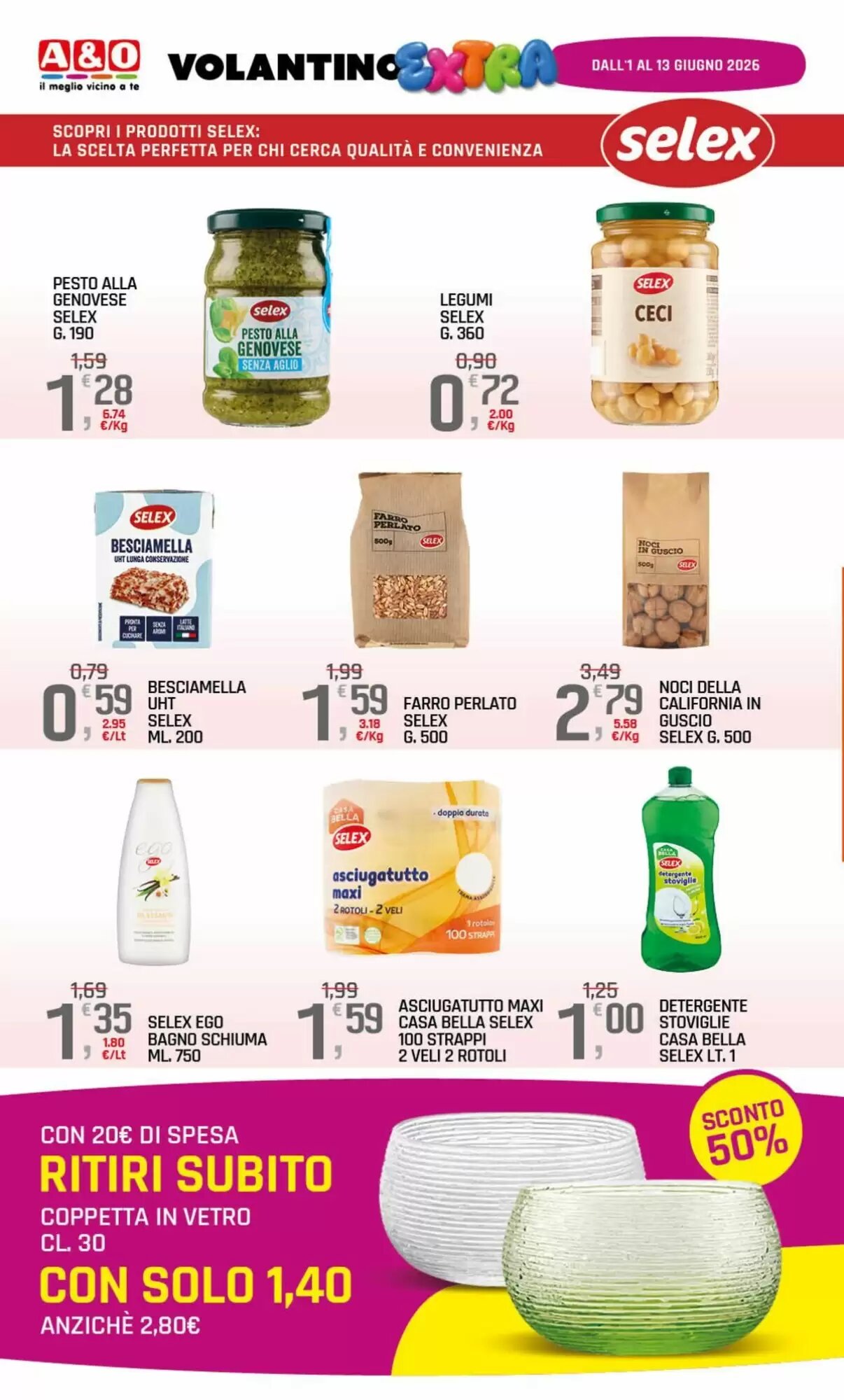 Volantino promozionale A&o  valide dal 01/06/2026 - Pagina 14.