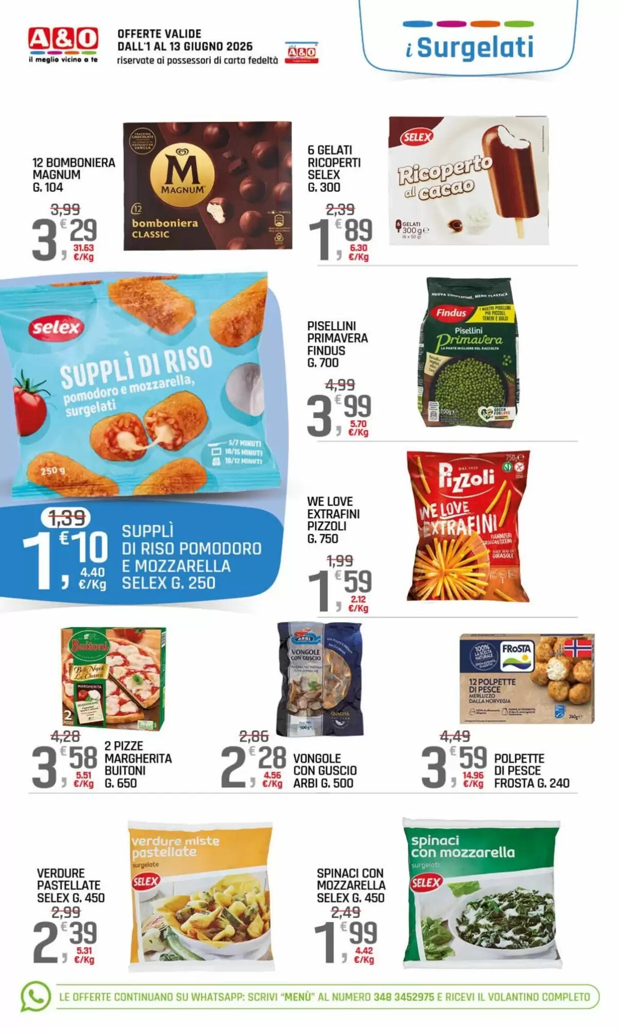 Volantino promozionale A&o  valide dal 01/06/2026 - Pagina 6.