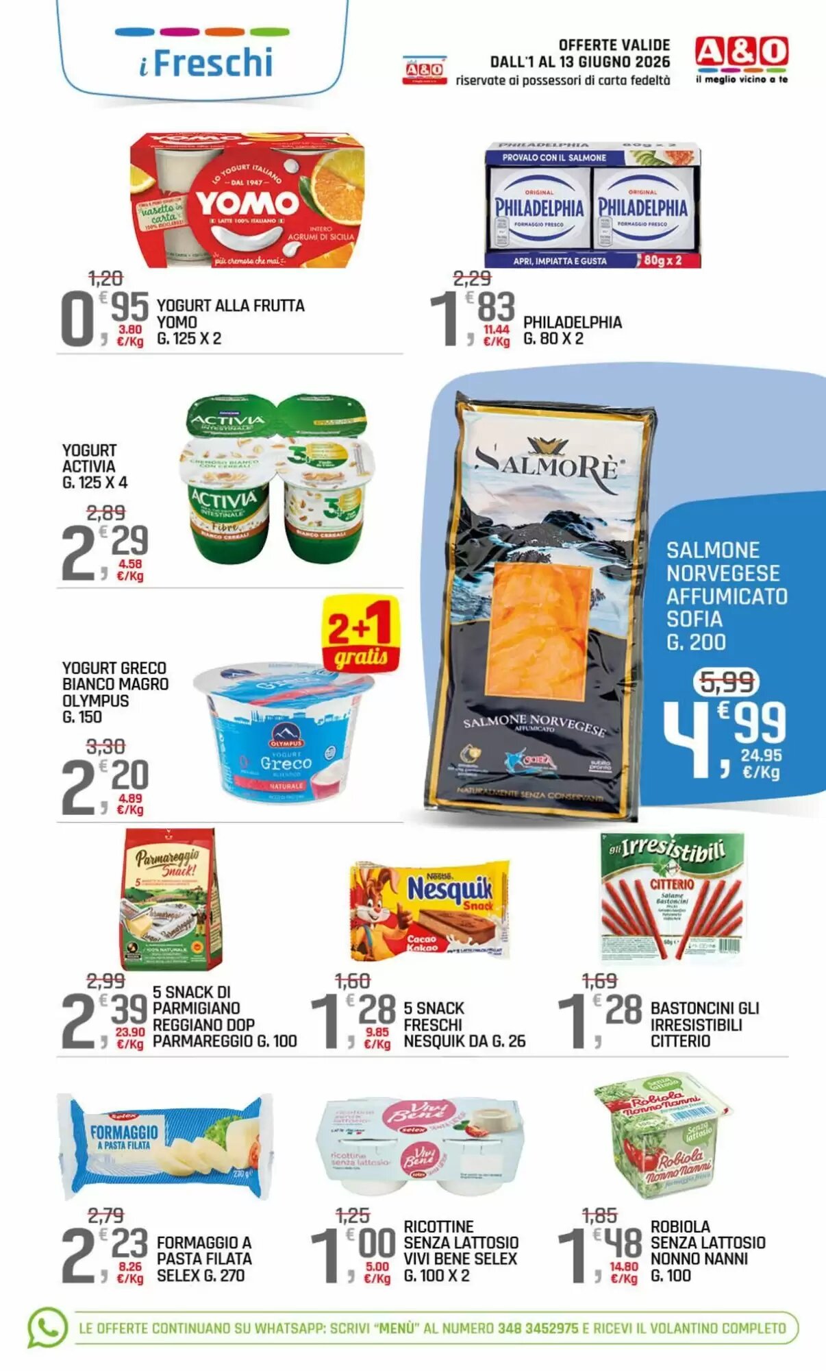 Volantino promozionale A&o  valide dal 01/06/2026 - Pagina 7.