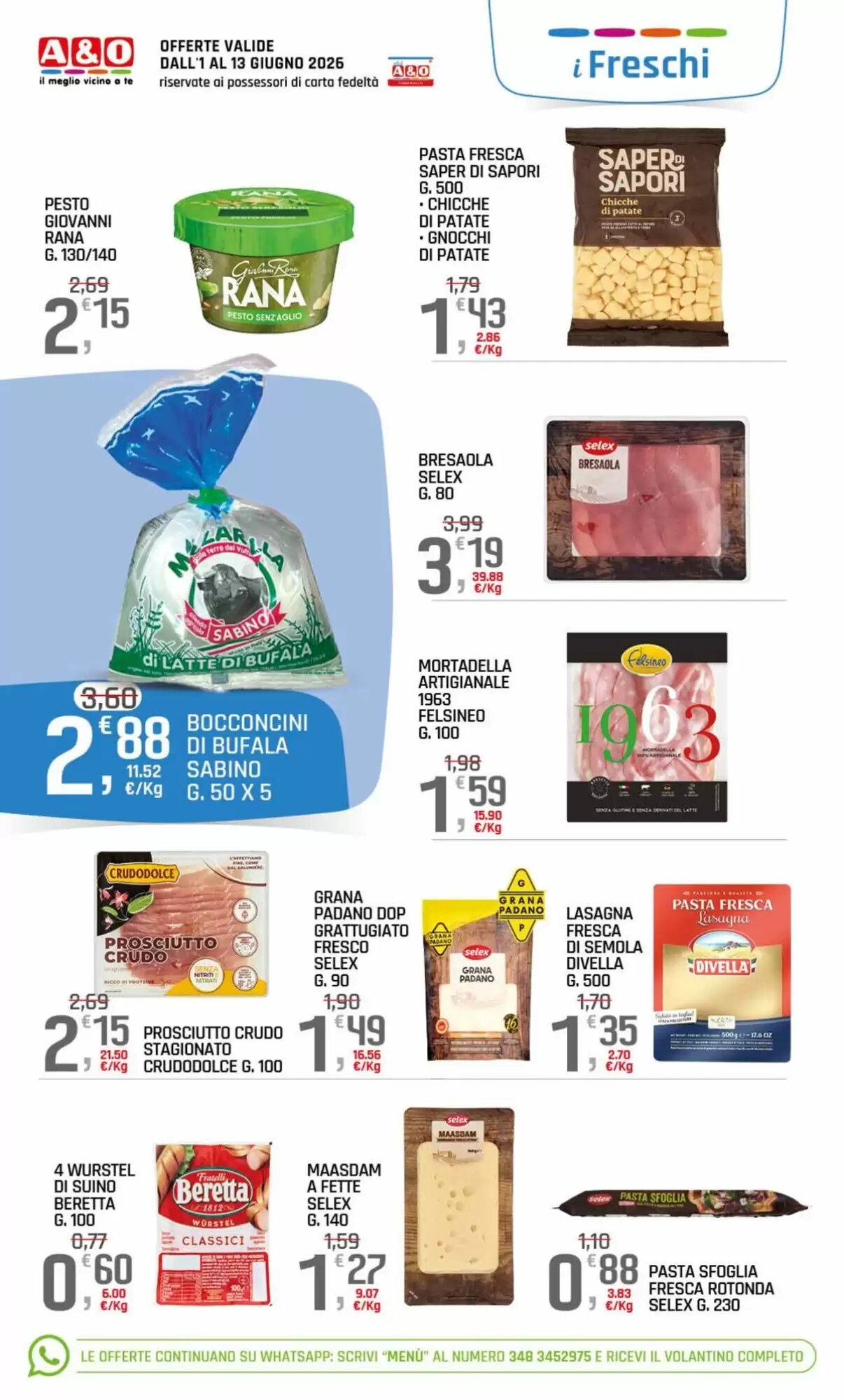 Volantino promozionale A&o  valide dal 01/06/2026 - Pagina 8.